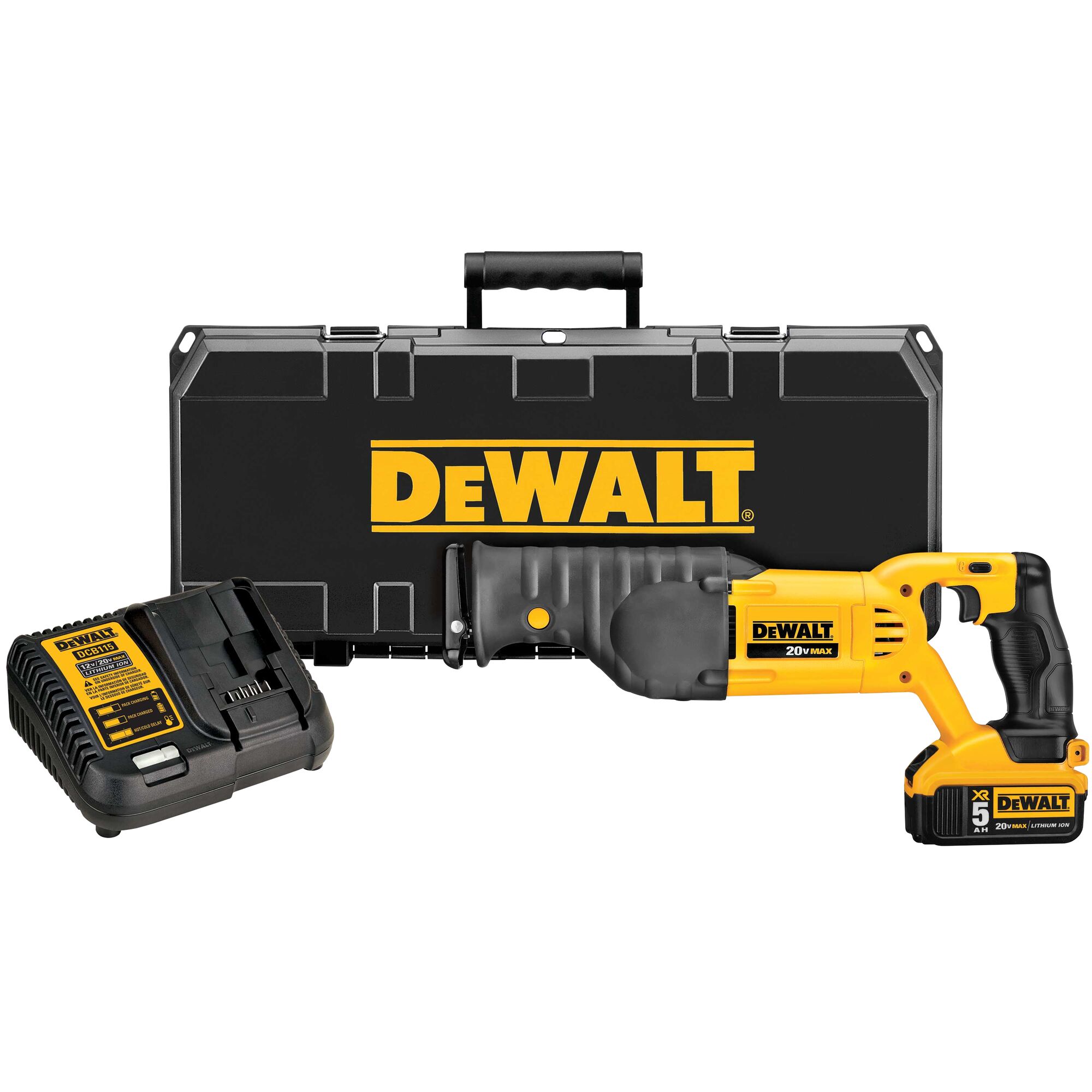 Combatiente Guerrero País de origen DEWALT 20-volt Max Variable Speed Cordless Reciprocating Saw (Charger  Included and Battery Included) in the Reciprocating Saws department at  Lowes.com