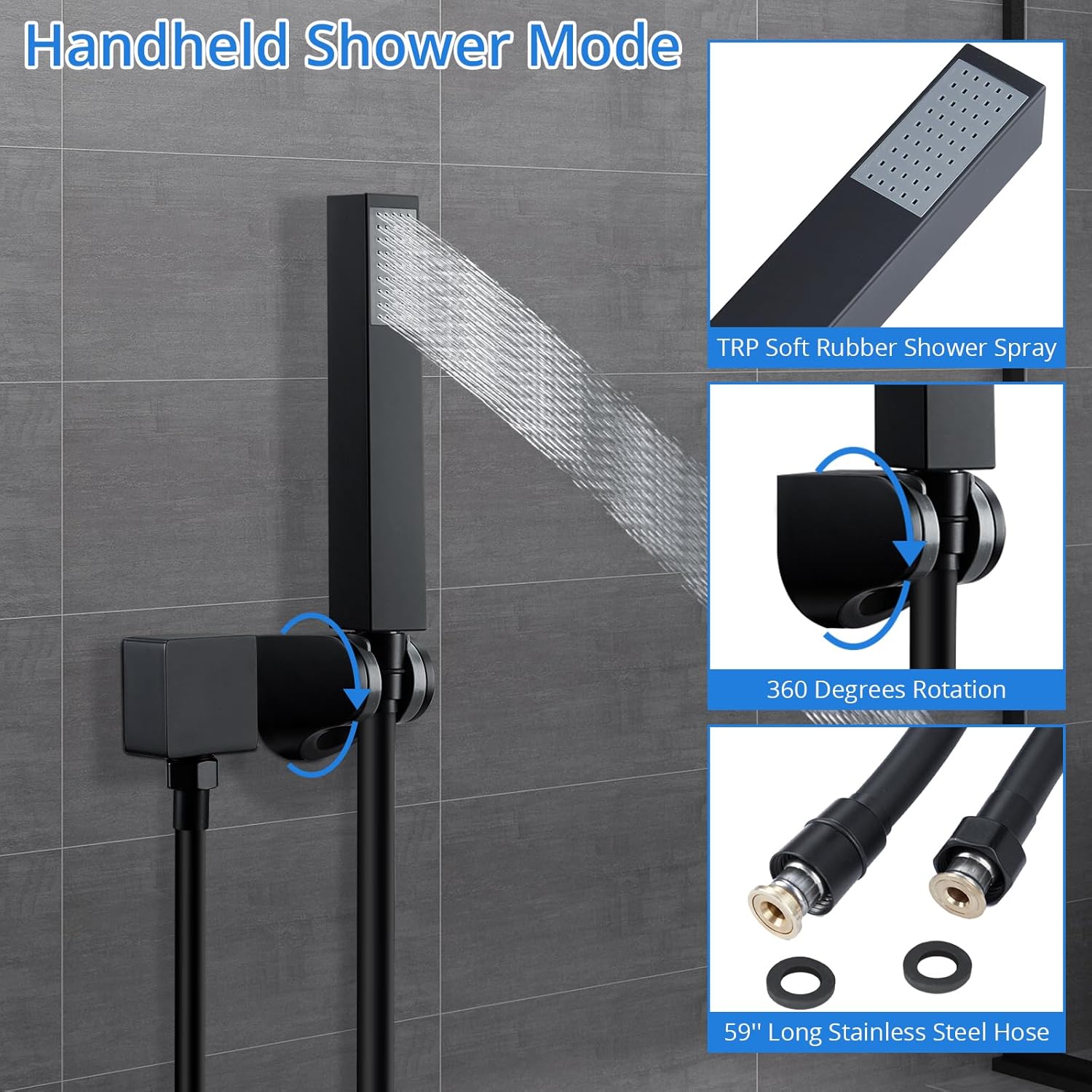Qeetex CJ-PHO-15USEYI9 Bath-Shower-Facc - View #2