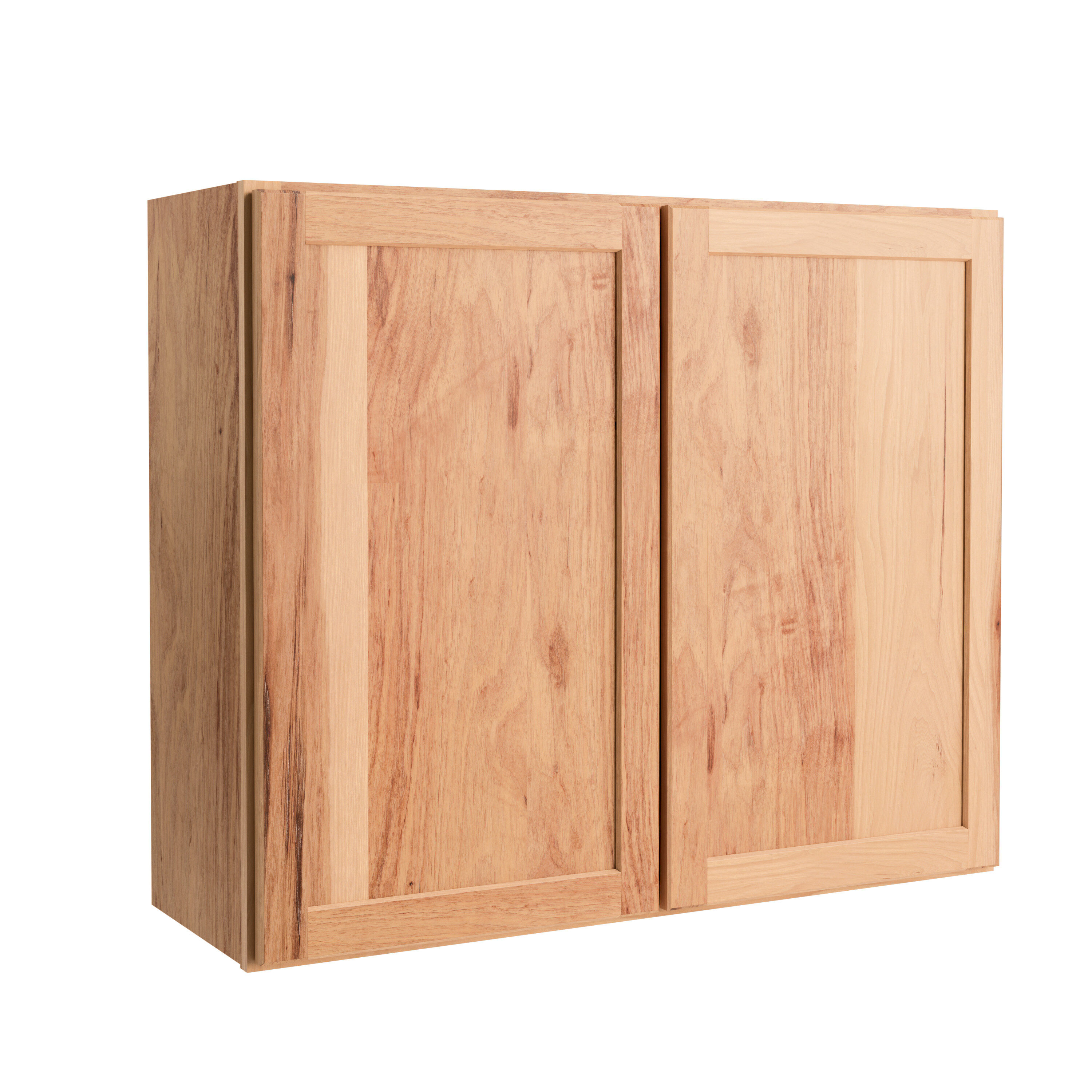 Project Source Branson 12-in W x 36-in H x 12-in D Hickory Base Fully Assembled Cabinet (Recessed Panel Shaker Door Style)