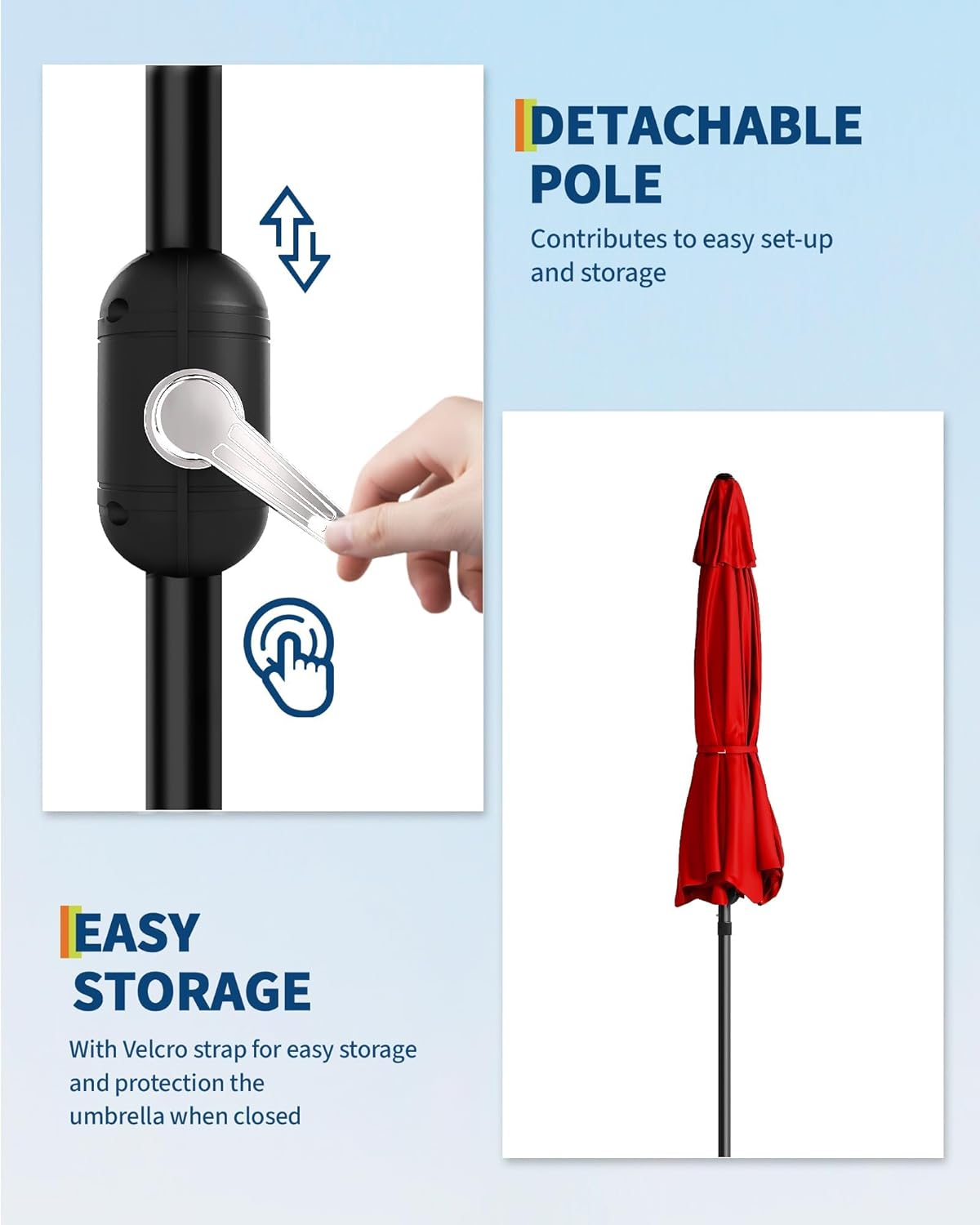 Qeetex PATIO-PPGGJAC Umbrellas-2 - View #4