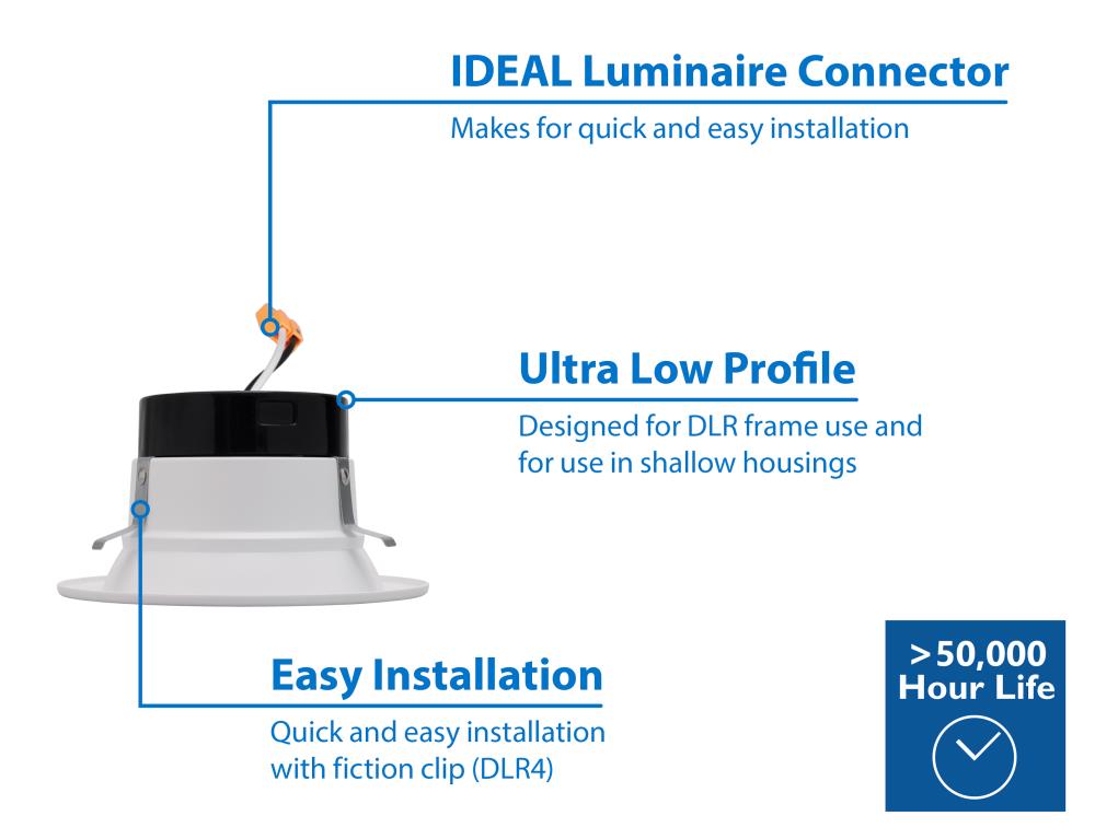 Nicor Lighting DLR4506120S-NK Led-Retrofit-Downlight - View #5