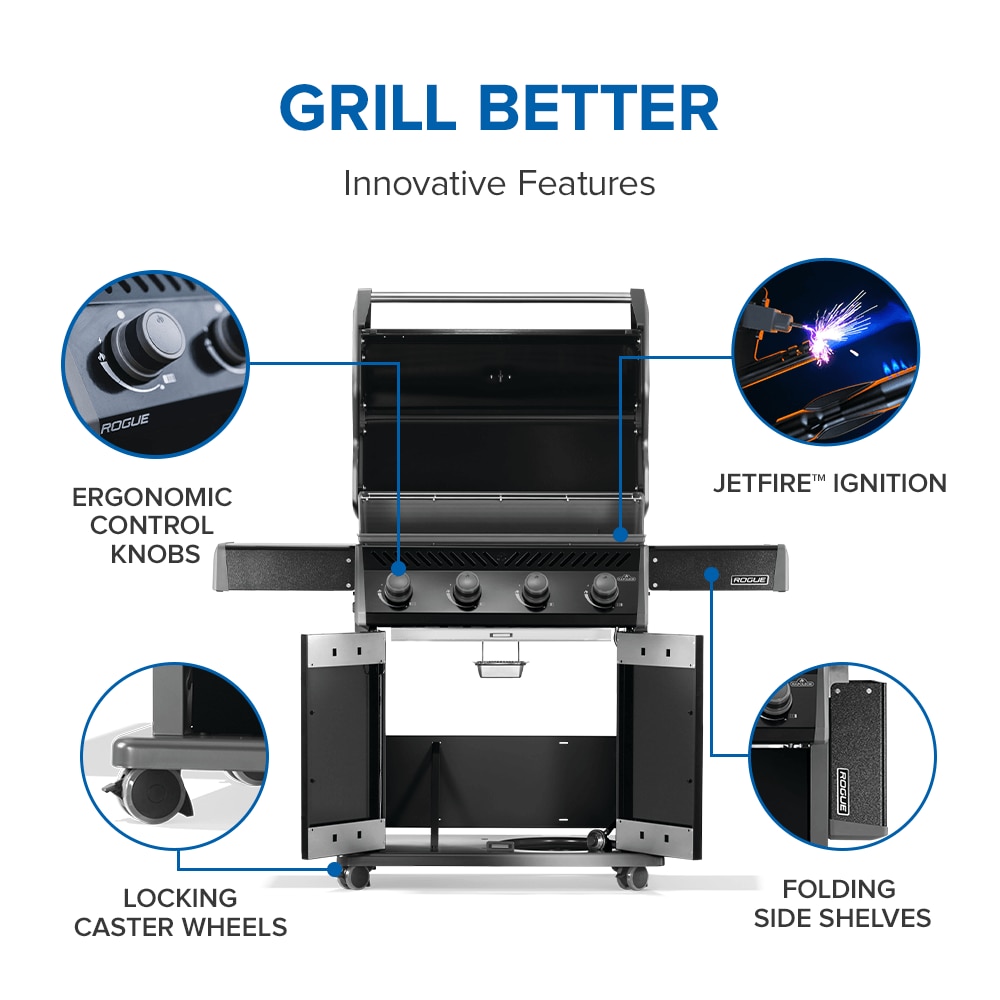 NAPOLEON R525PK-2-SS Gas-Grill - View #6