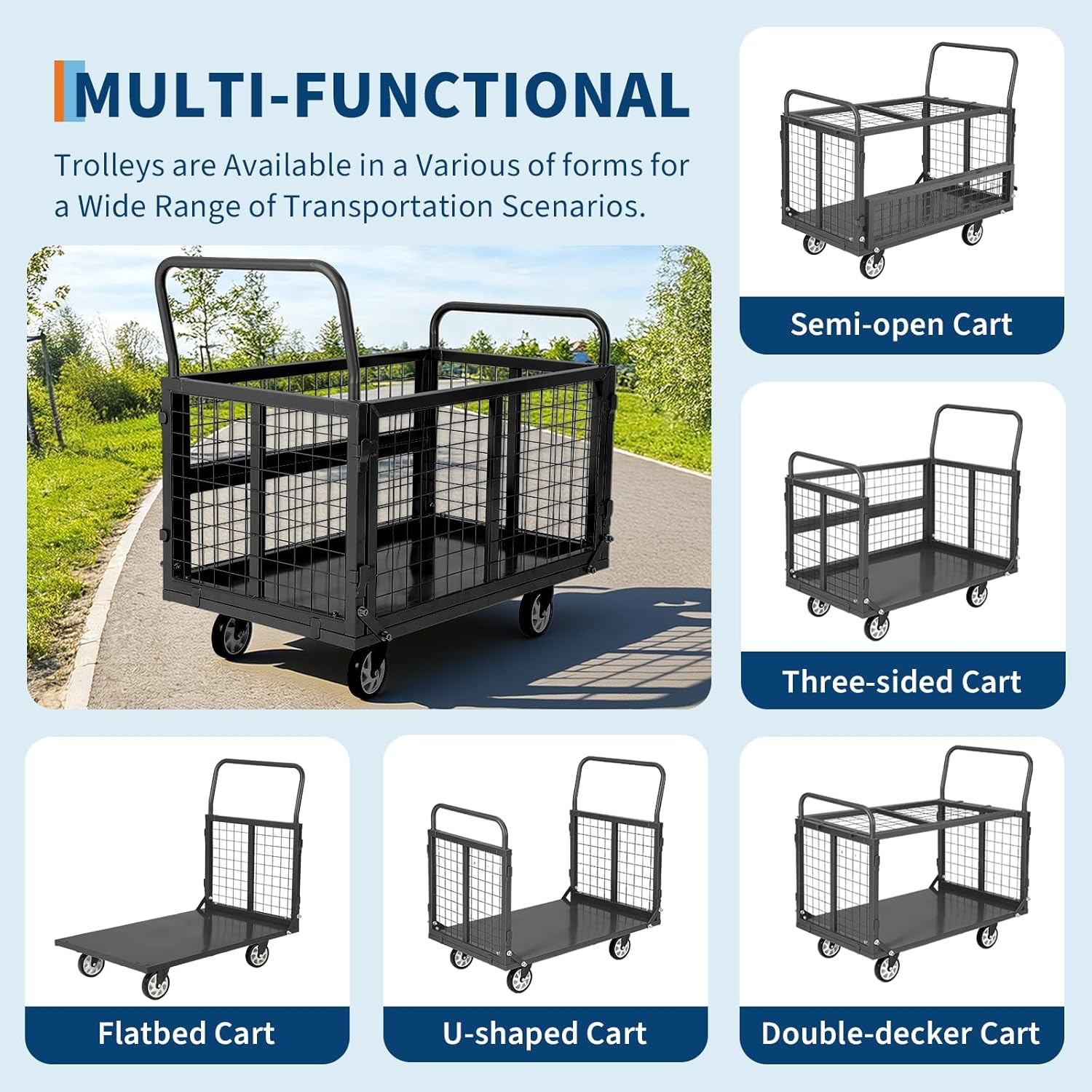 Garvee CNF-YHSLEFRG0-E Hand-Truck-Dollies - View #7