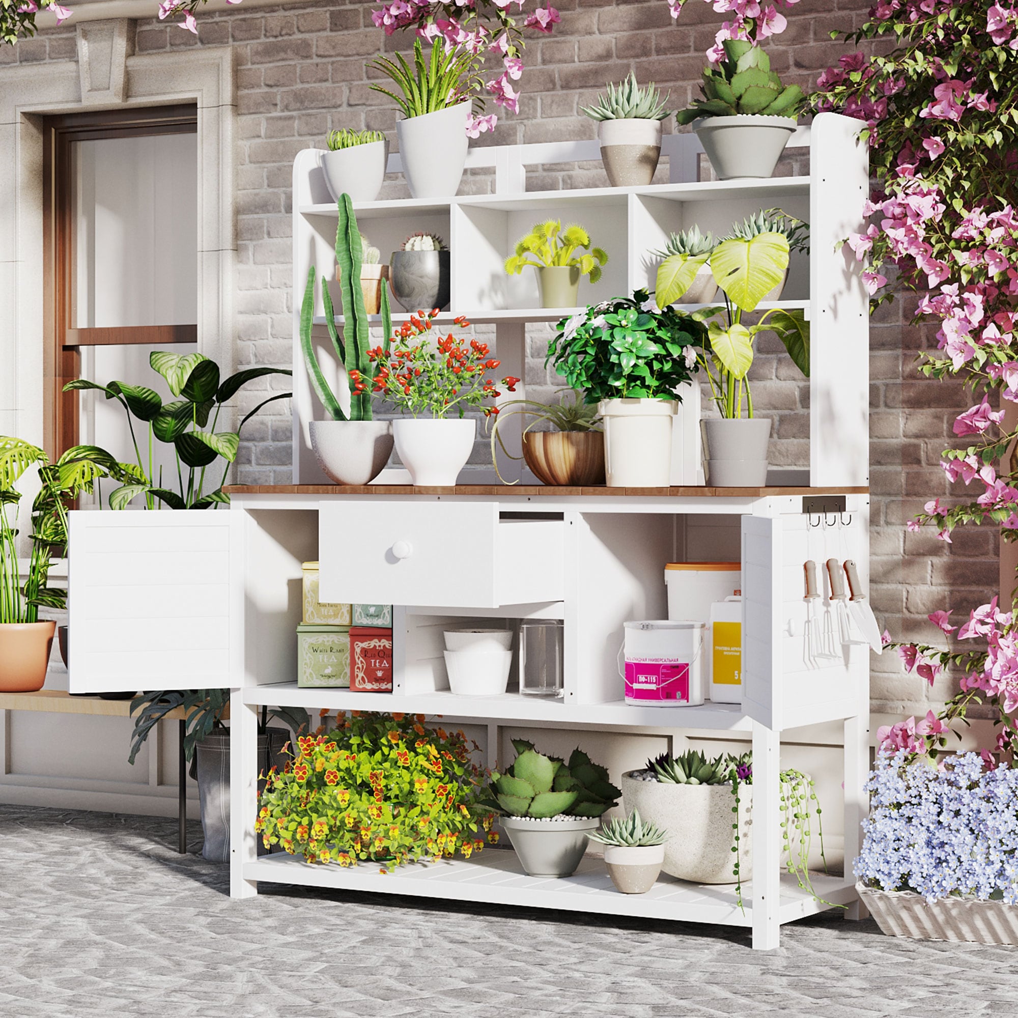 Kahomvis G243-QP717-05 Potting-Benches - View #2