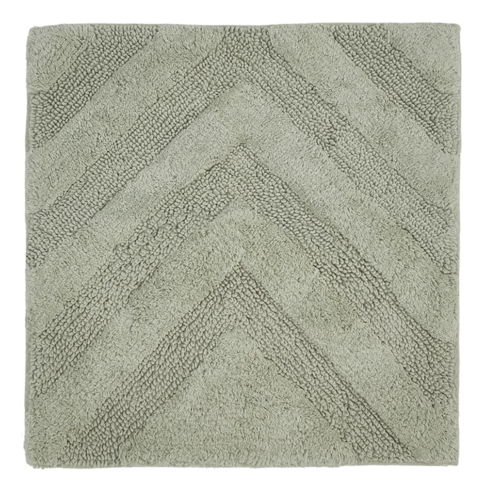Hugo Sage Cotton 2-Piece Tufted Bath Rug Set with Non-Slip Backing