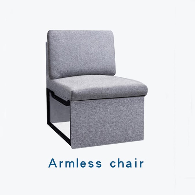 Living Room Or Apartment Armless Chair, Armless Chairs For Living Room
