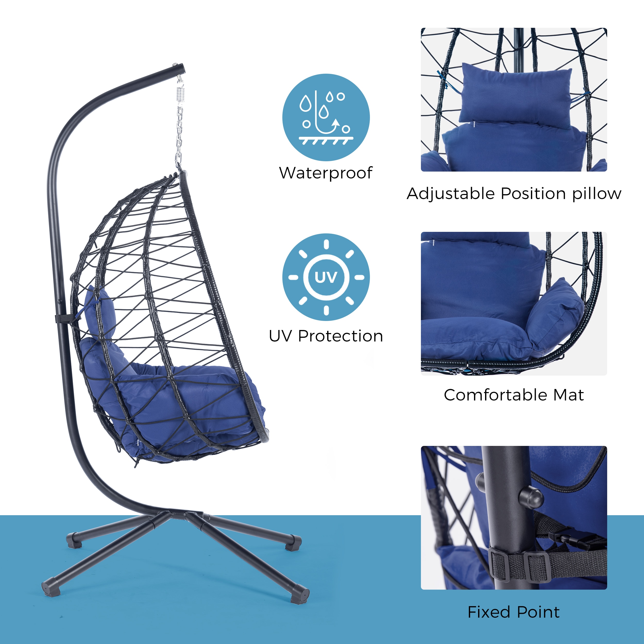 Clihome CL-DS37581 hammocks - View #5