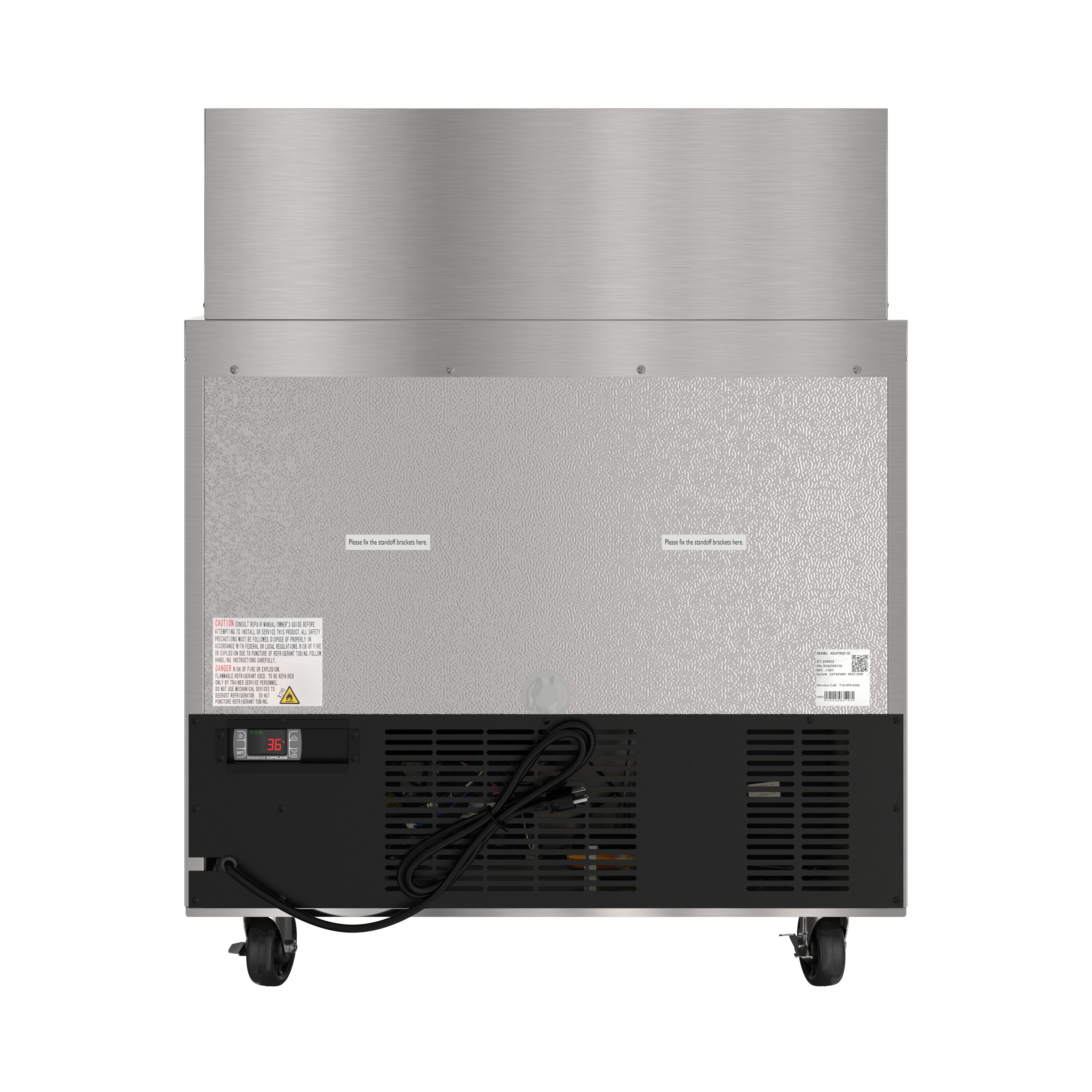 KoolMore LOW-KM-MPTR36-2D Refrig-Prep-Tables - View #10