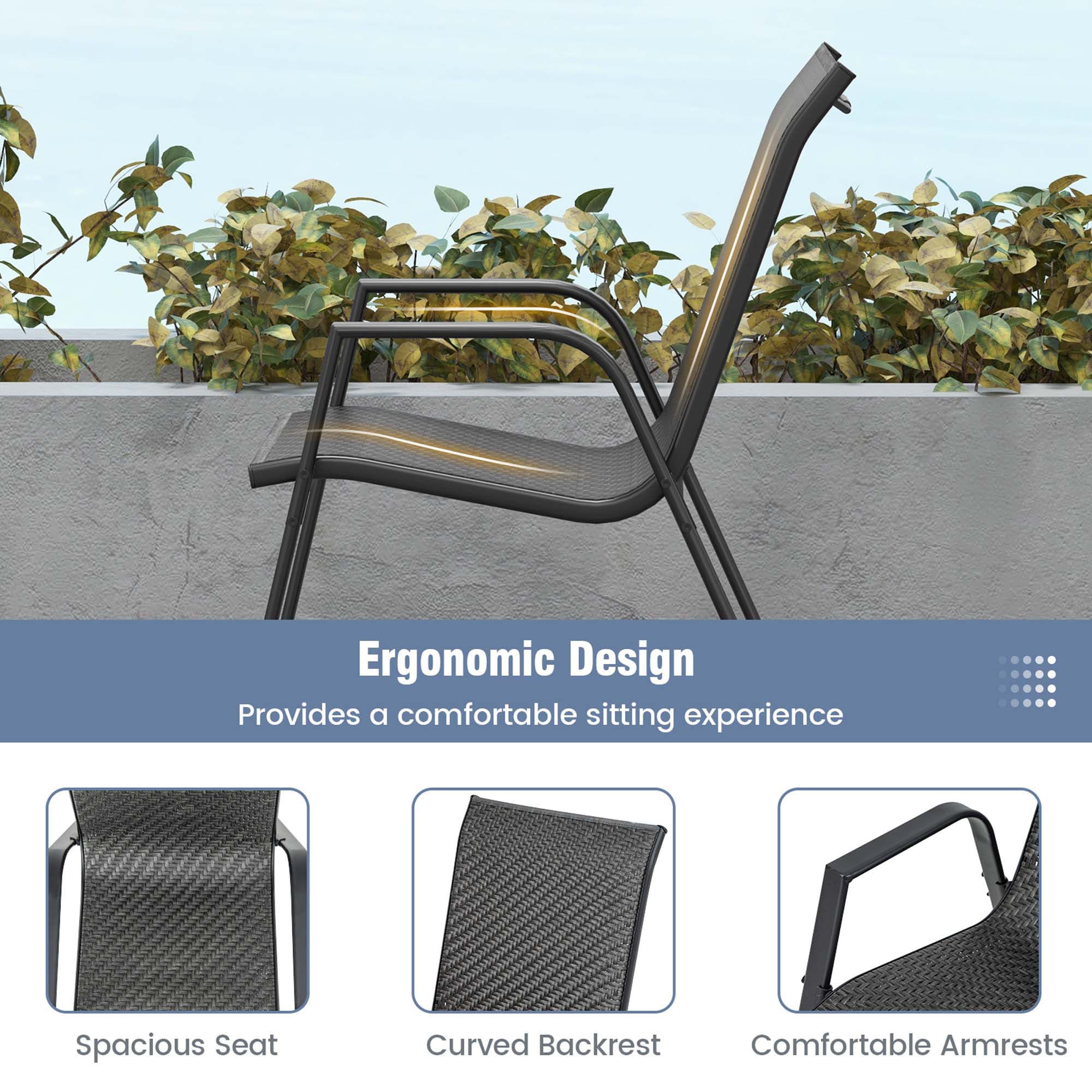 Costway HCST00405 Patio-Conversation-Sets - View #6