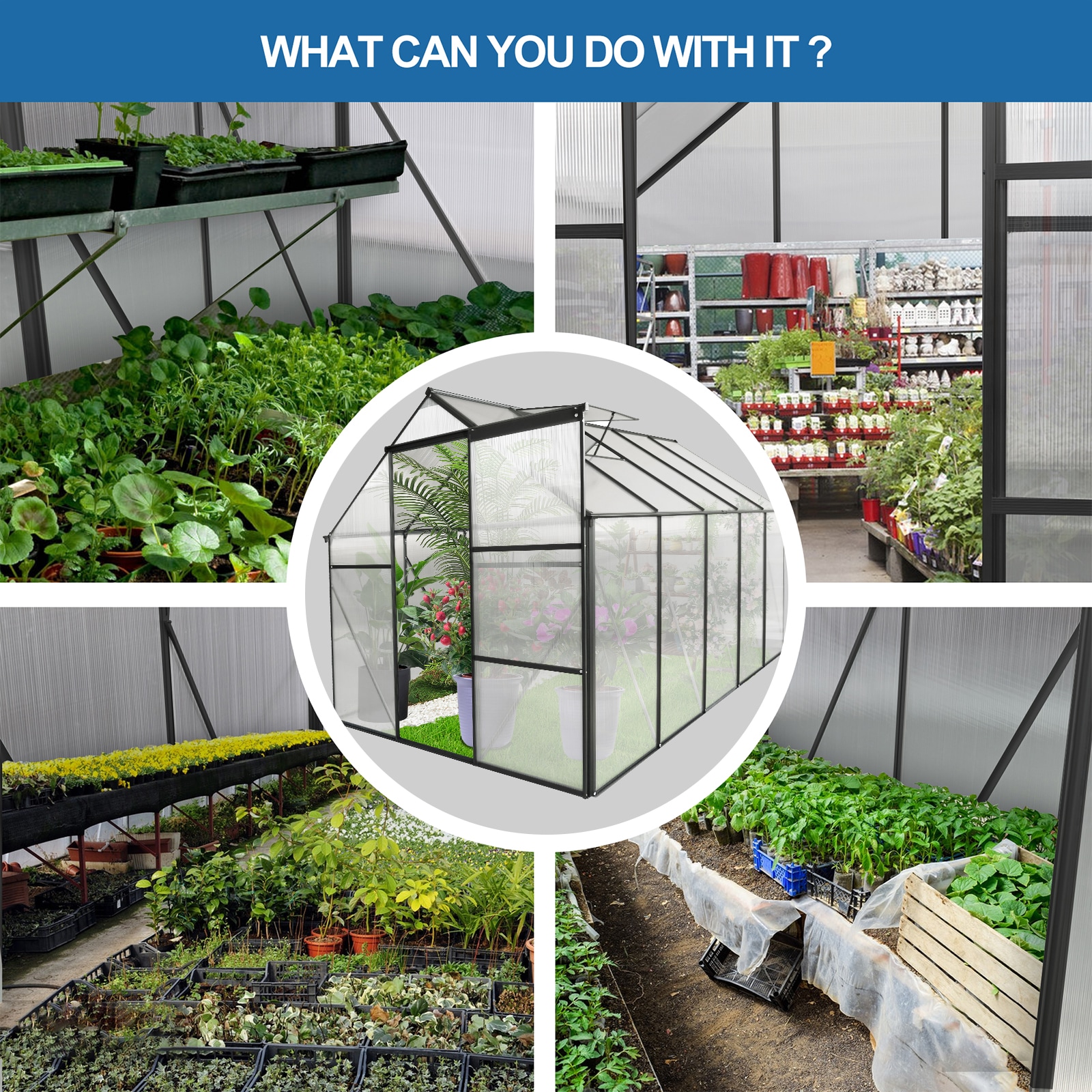 Maocao Hoom MZW400-42034 greenhouses - View #5