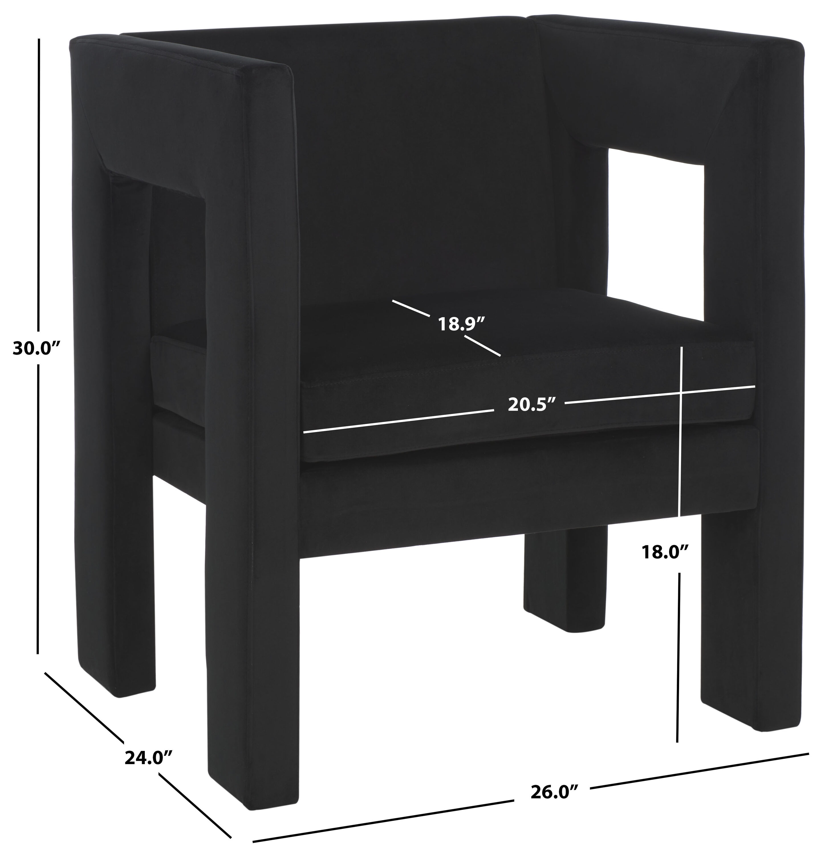 Safavieh ACH4013C chairs - View #7
