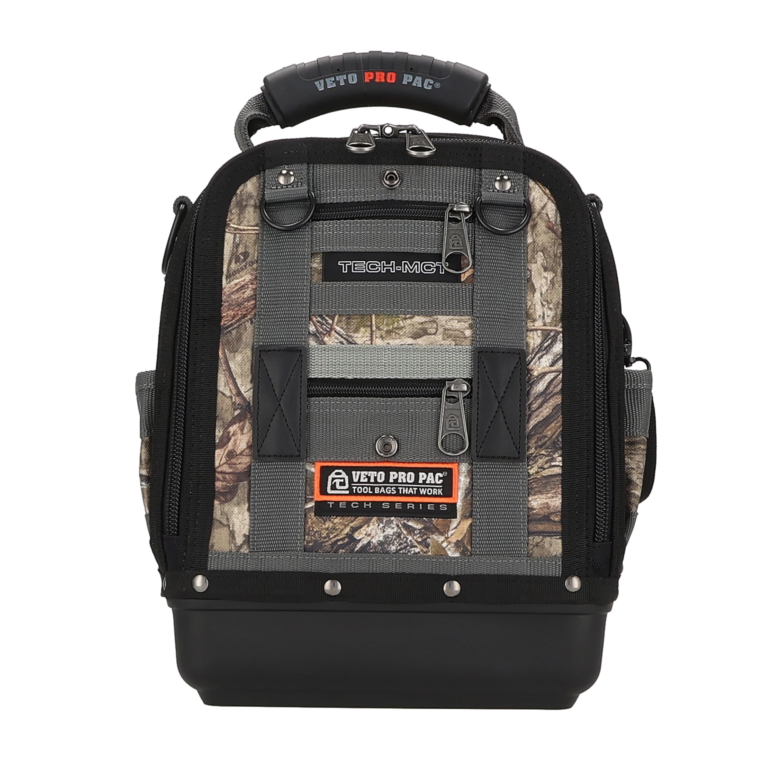Veto Pro Pac VPP10386 CAMO - Mossy Oak Country DNA Nylon 12-in W x 8.5-in D x 14-in L Zippered Tool bag