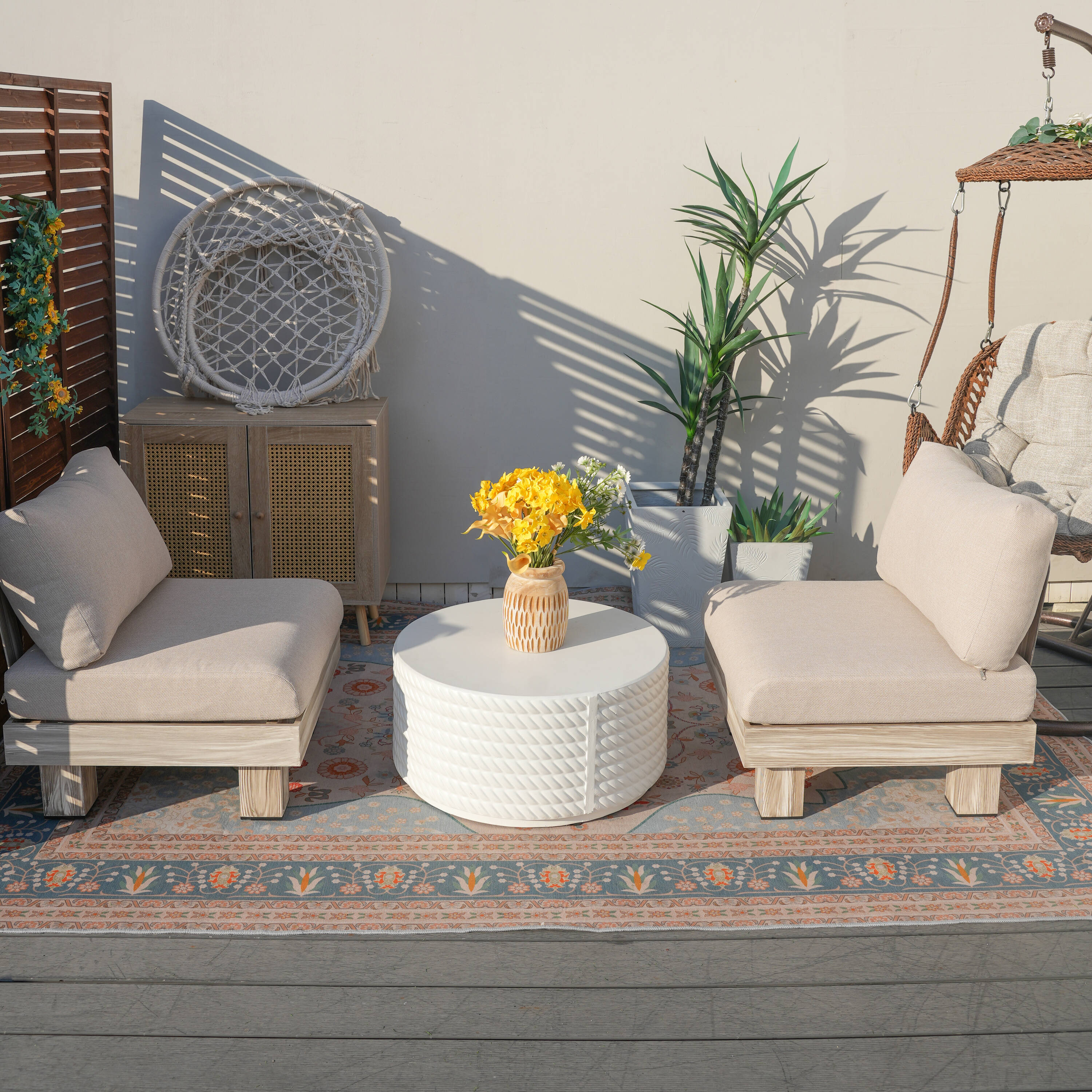 Direct Wicker DWS-22510&2462TA Patio-Conversation-Sets - View #4