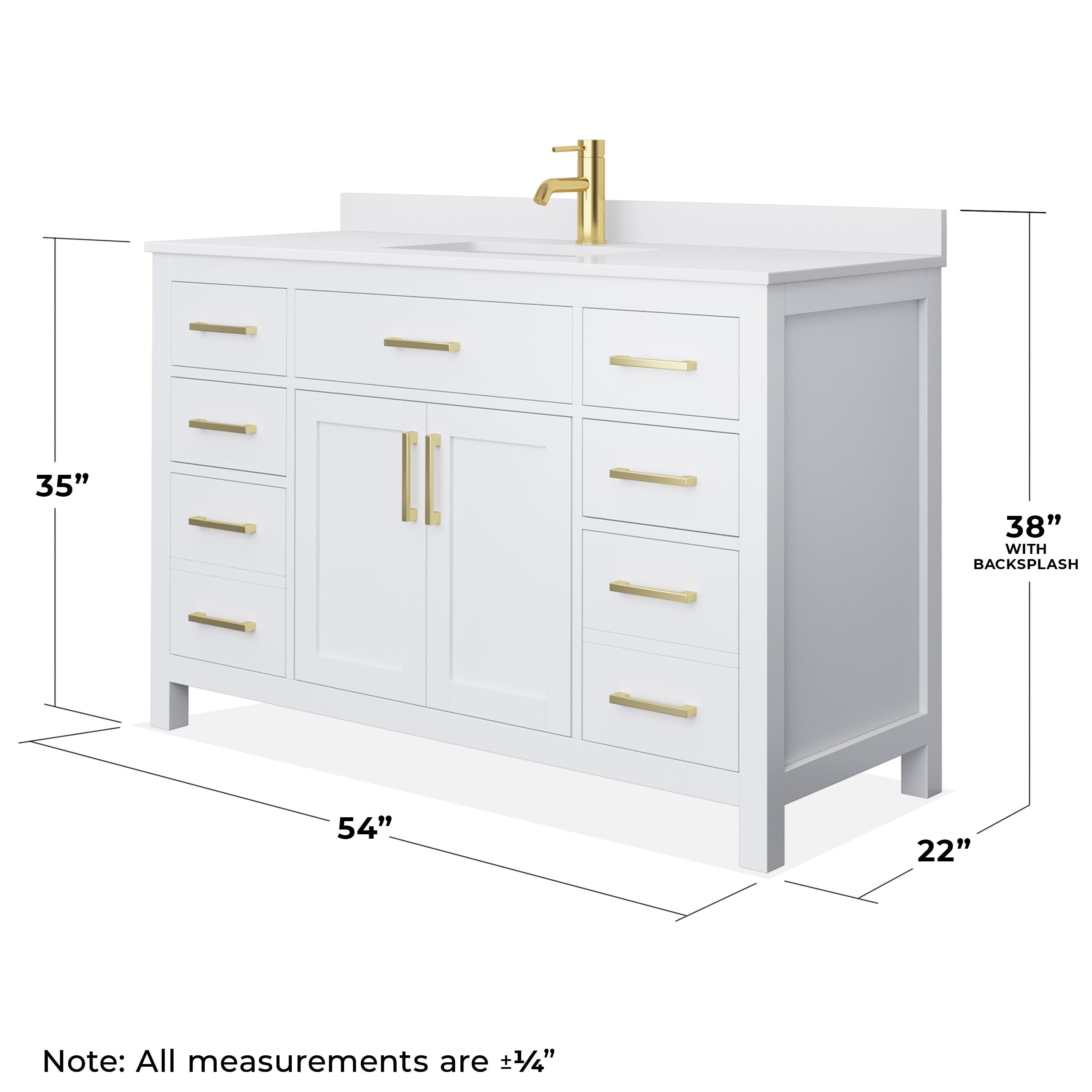Wyndham Collection WCG242454SWGWCUNSMXX Bath-Vanity-Combo - View #5