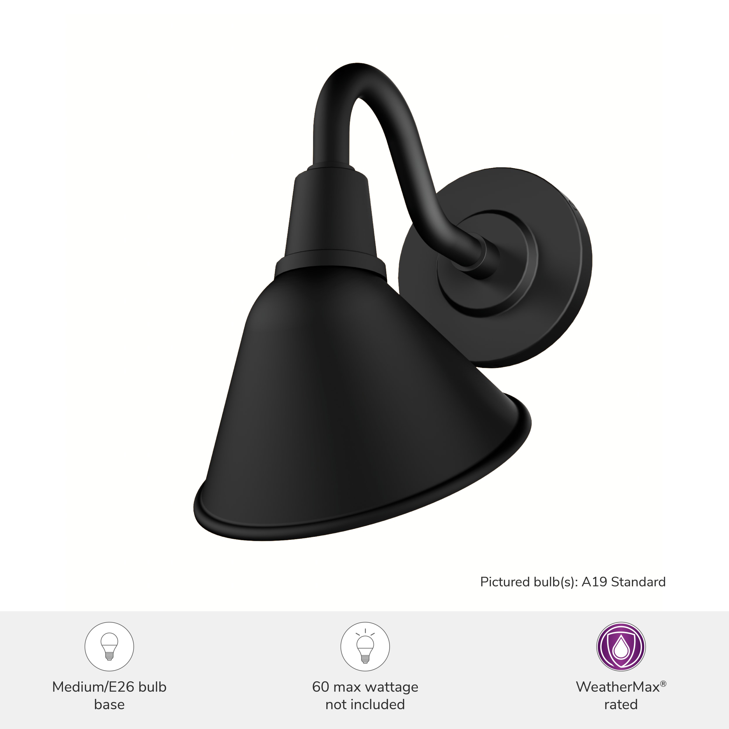 Hunter 46011 Outdoor-Wall-Lighting - View #5