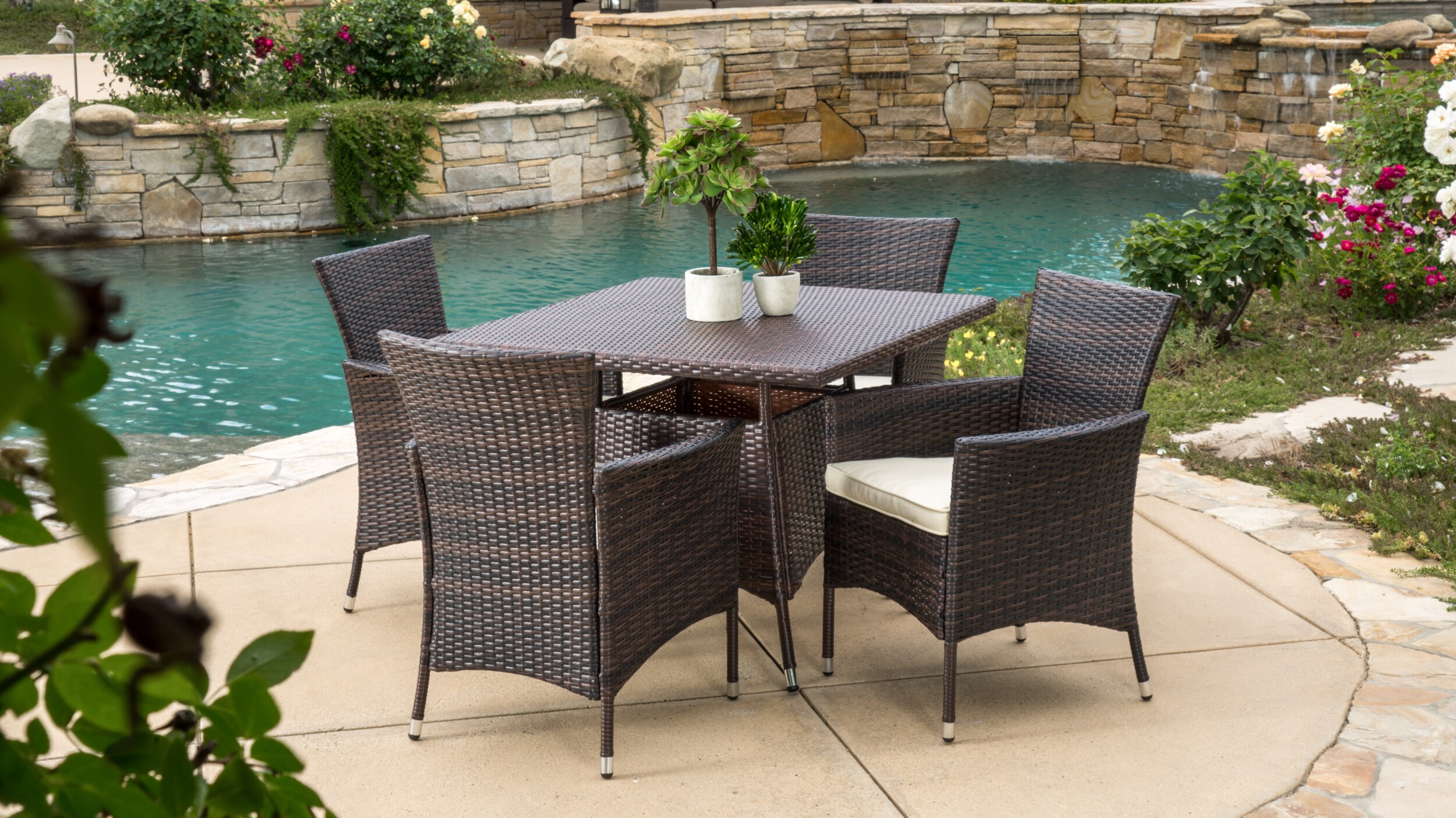 Christopher Knight Home 295853 Patio-Dining-Sets - View #2
