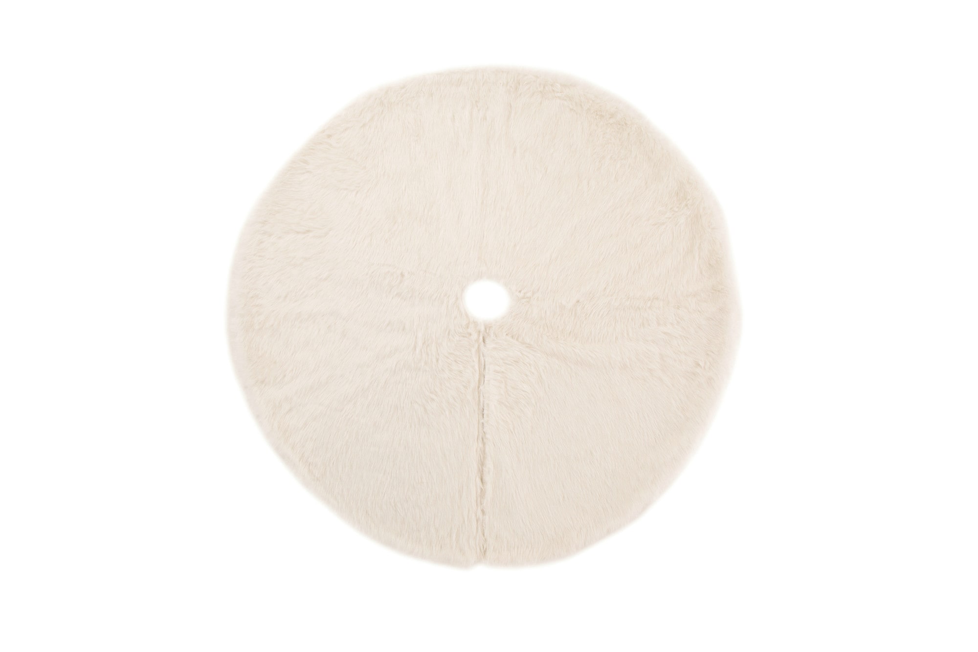 Glitzhome 1113202574 48-Inches White Tree skirt