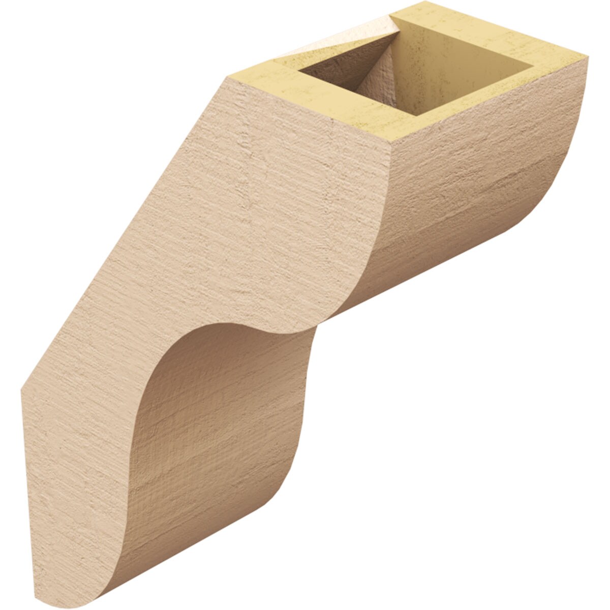 Ekena Millwork BRCUR05X10X14CARRCPR braces - View #6