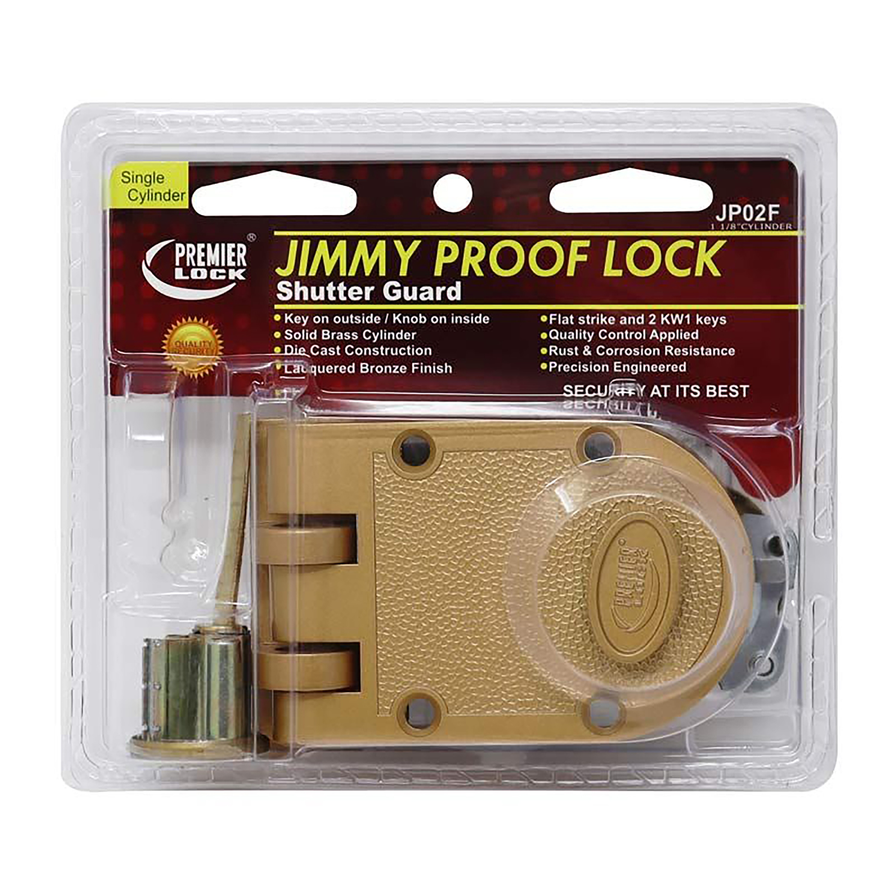 Premier Lock JP02F Door-Deadbolts - View #7