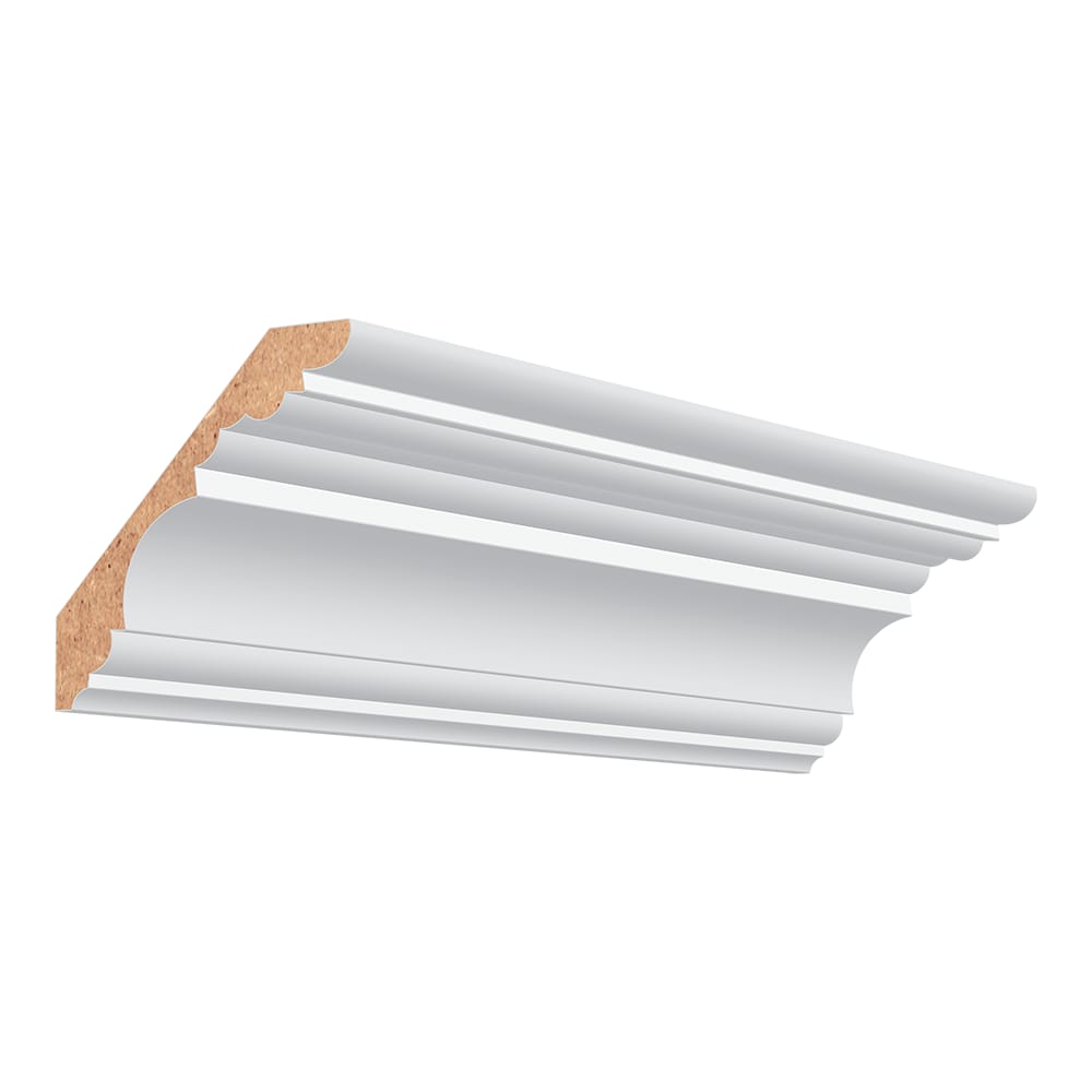 RELIABILT 326-MDF8 4-1/4-in x 8-ft Primed MDF 326 Crown Moulding