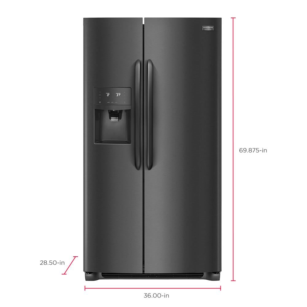 frigidaire gallery side by side refrigerator leaking water