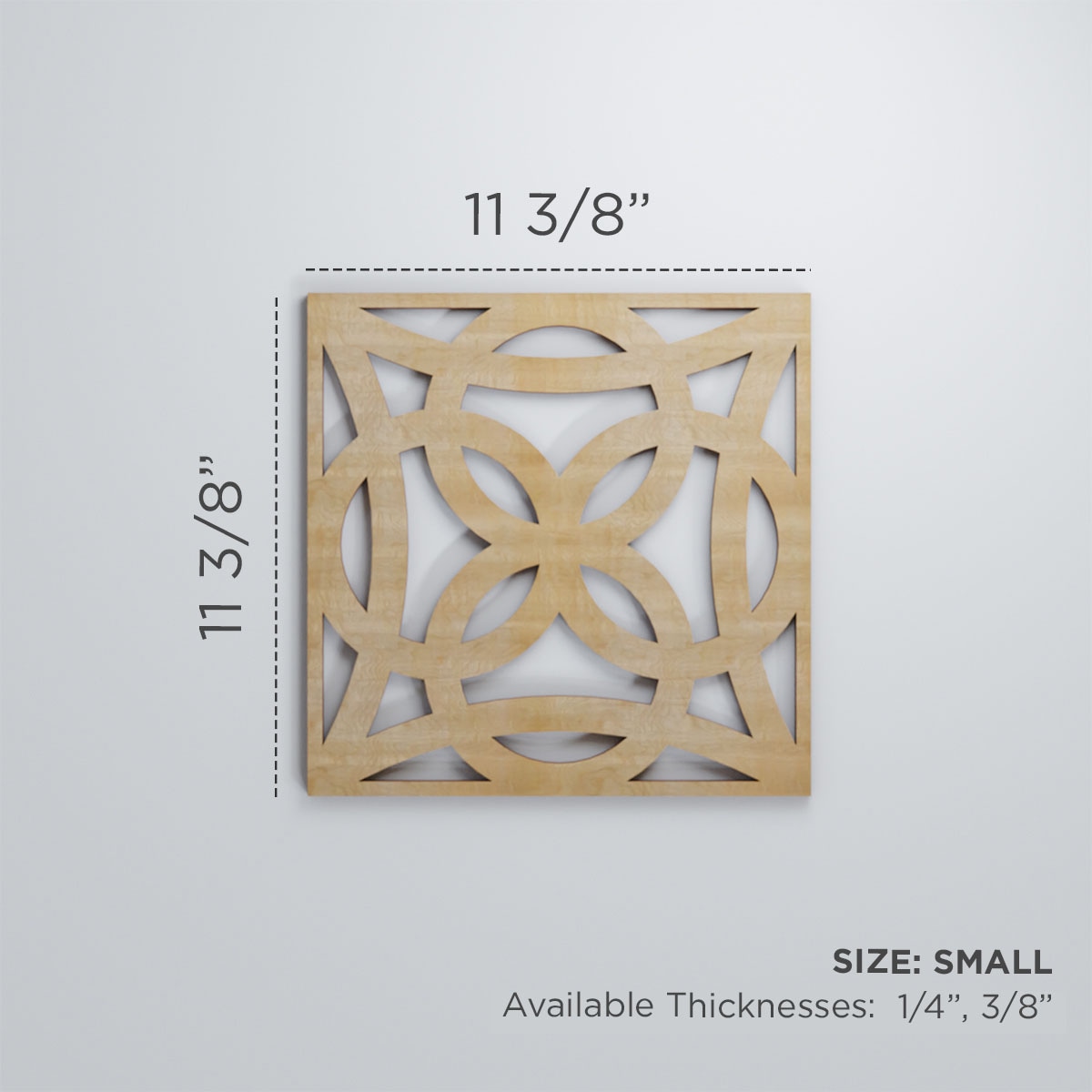 Ekena Millwork WALW12X12X0375BYTHI Wall-Panels - View #3