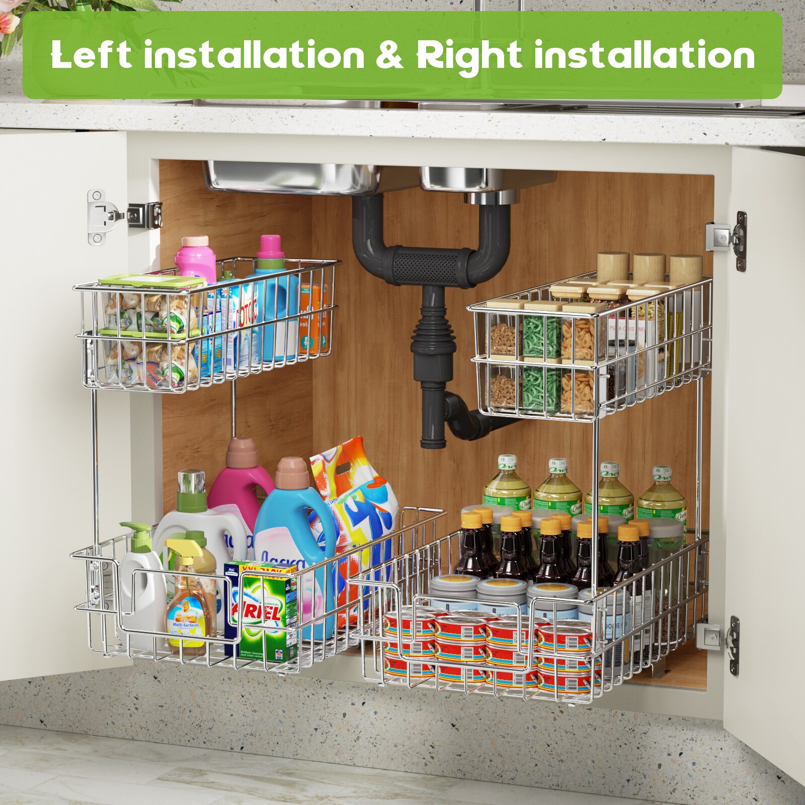 LOVMOR LL-FF7D0052CE-LYJ Pull-Out-Cabinet-Baskets - View #4