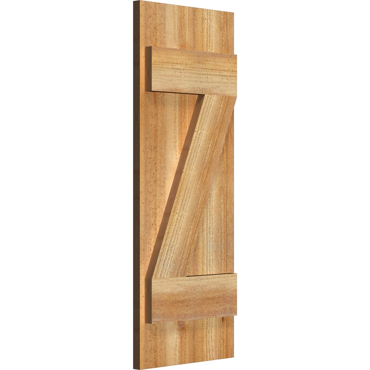 Ekena Millwork RBJ06Z11X028RWR Exterior-Shutters - View #2