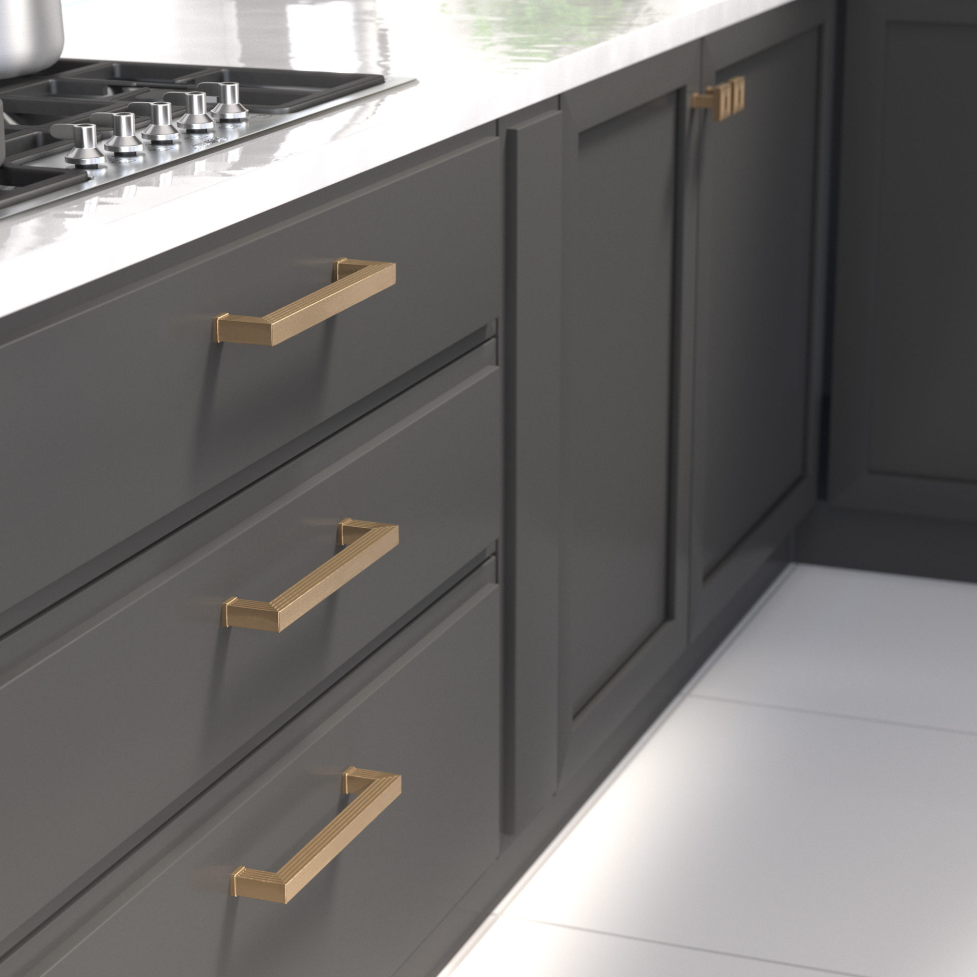 Richelieu BP8788192CHBRZ Cabinet-Pulls - View #2