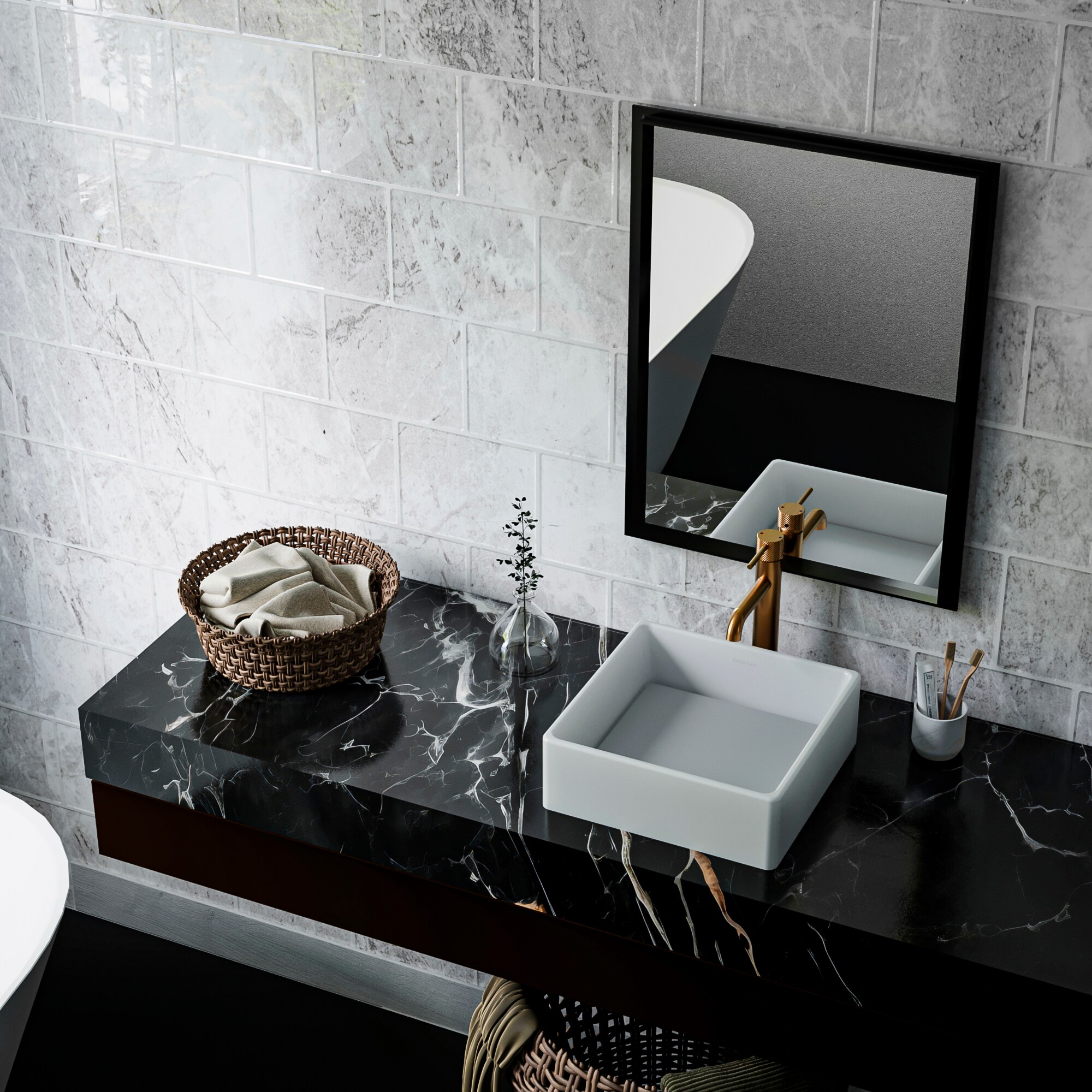 Karran QM175WH Bath-Sink - View #6