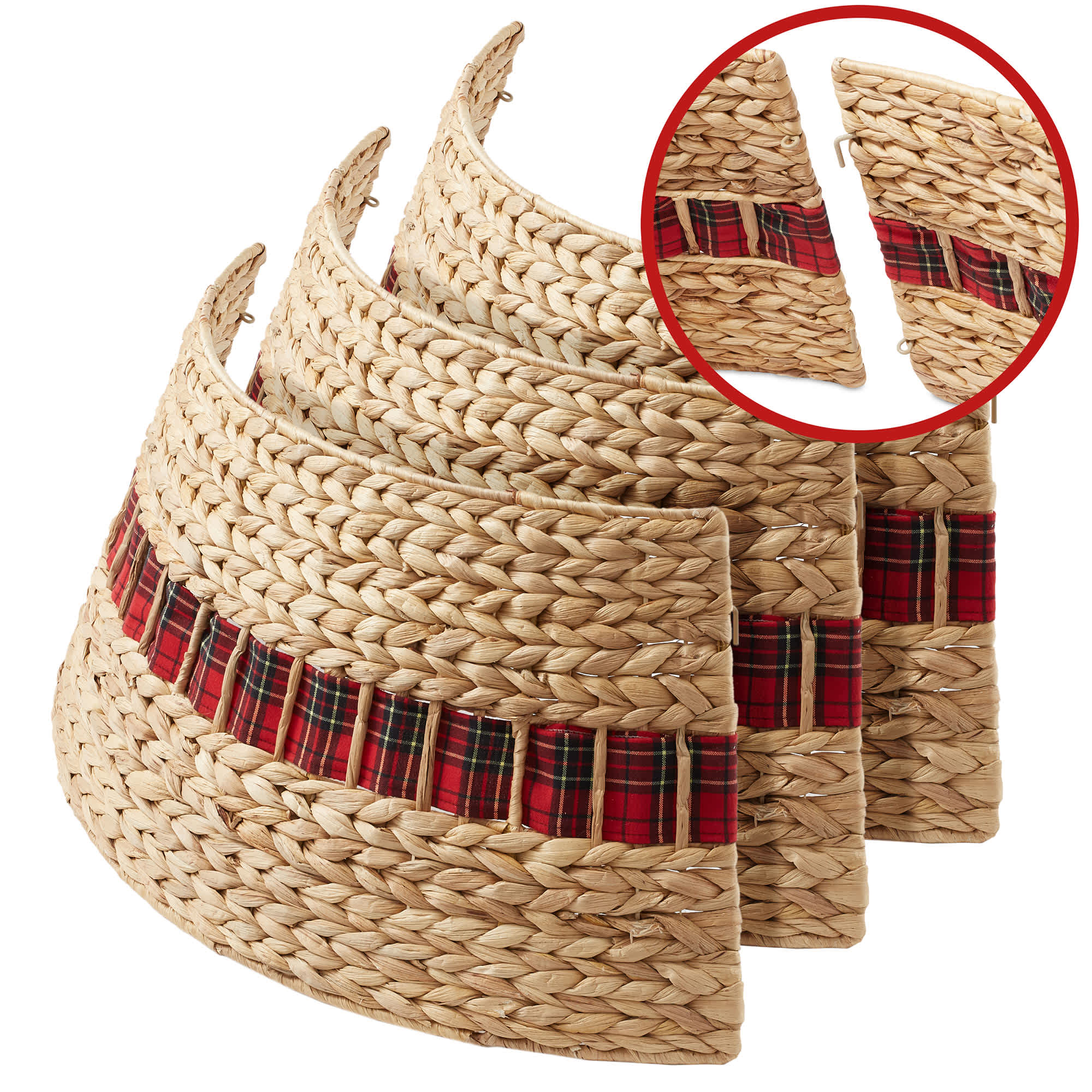 Casafield SZN-CLR-3224-NAT Tree-Skirts - View #5