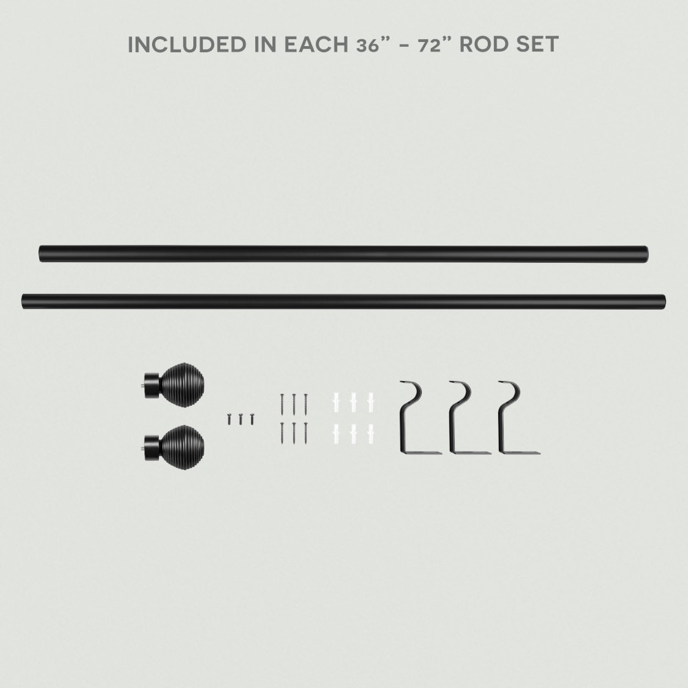 Exclusive Home ER1007-03 3672 Curtain-Rods - View #3