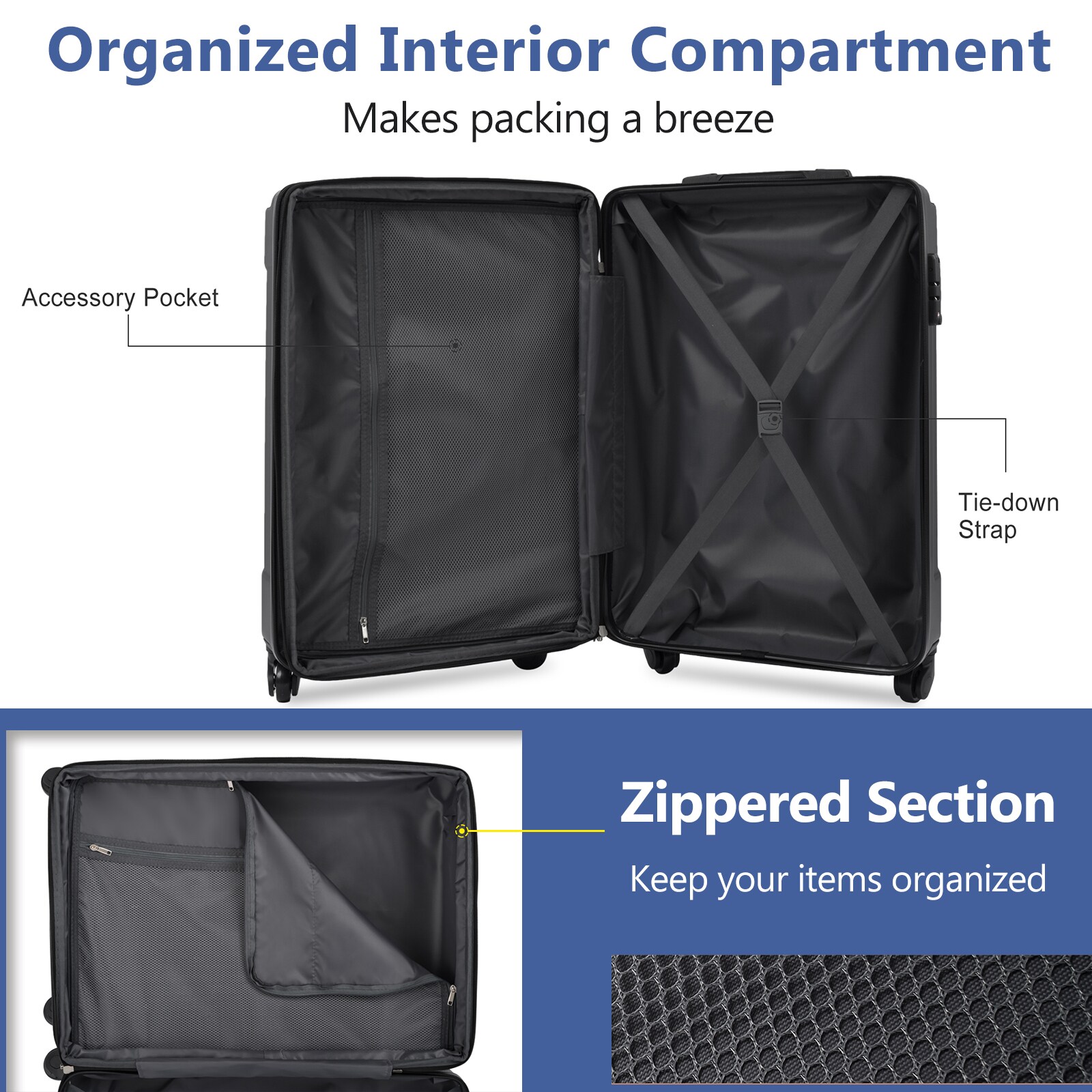 Flynama L-P170219M Luggage-And-Luggage-Sets - View #2