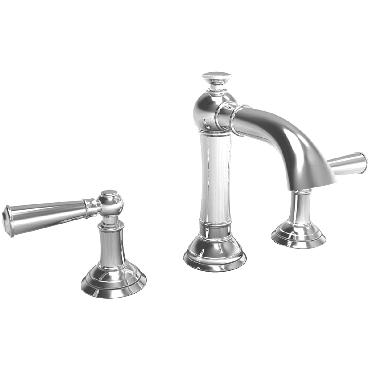 Newport Brass Aylesbury Polished Nickel Widespread 2 Handle WaterSense   47813357 