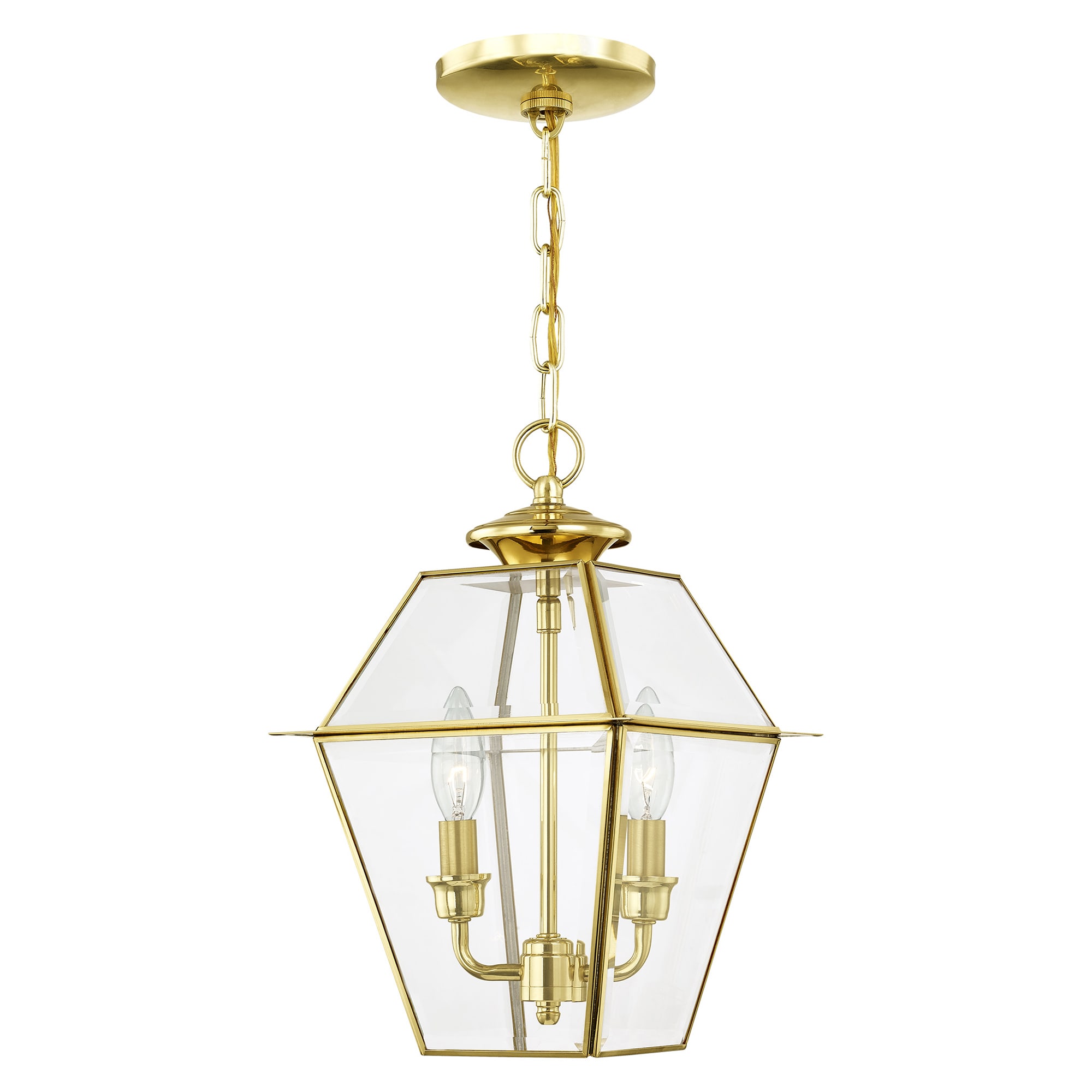 Westmore Lighting Saratoga Springs Satin Nickel Traditional Crystal Dome Pendant Light
