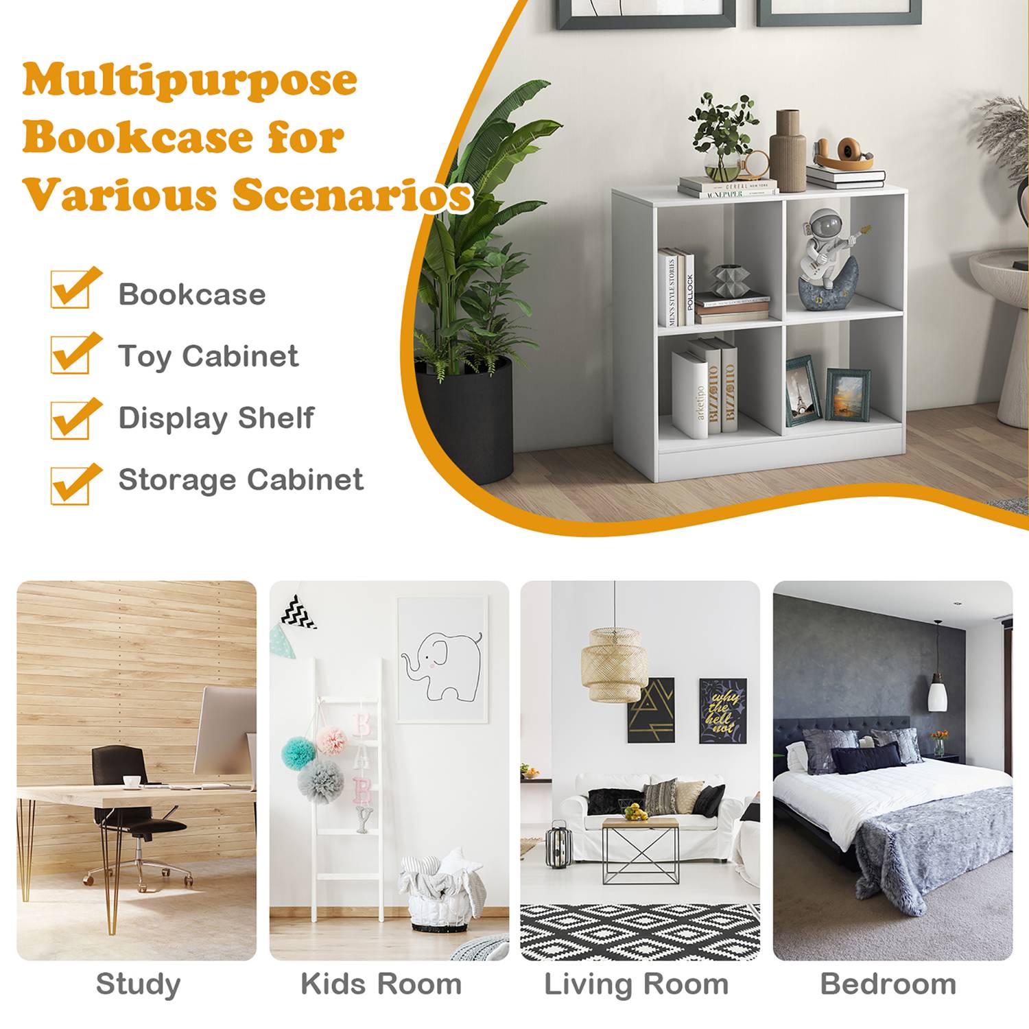 Costway CSHY000016 bookcases - View #5