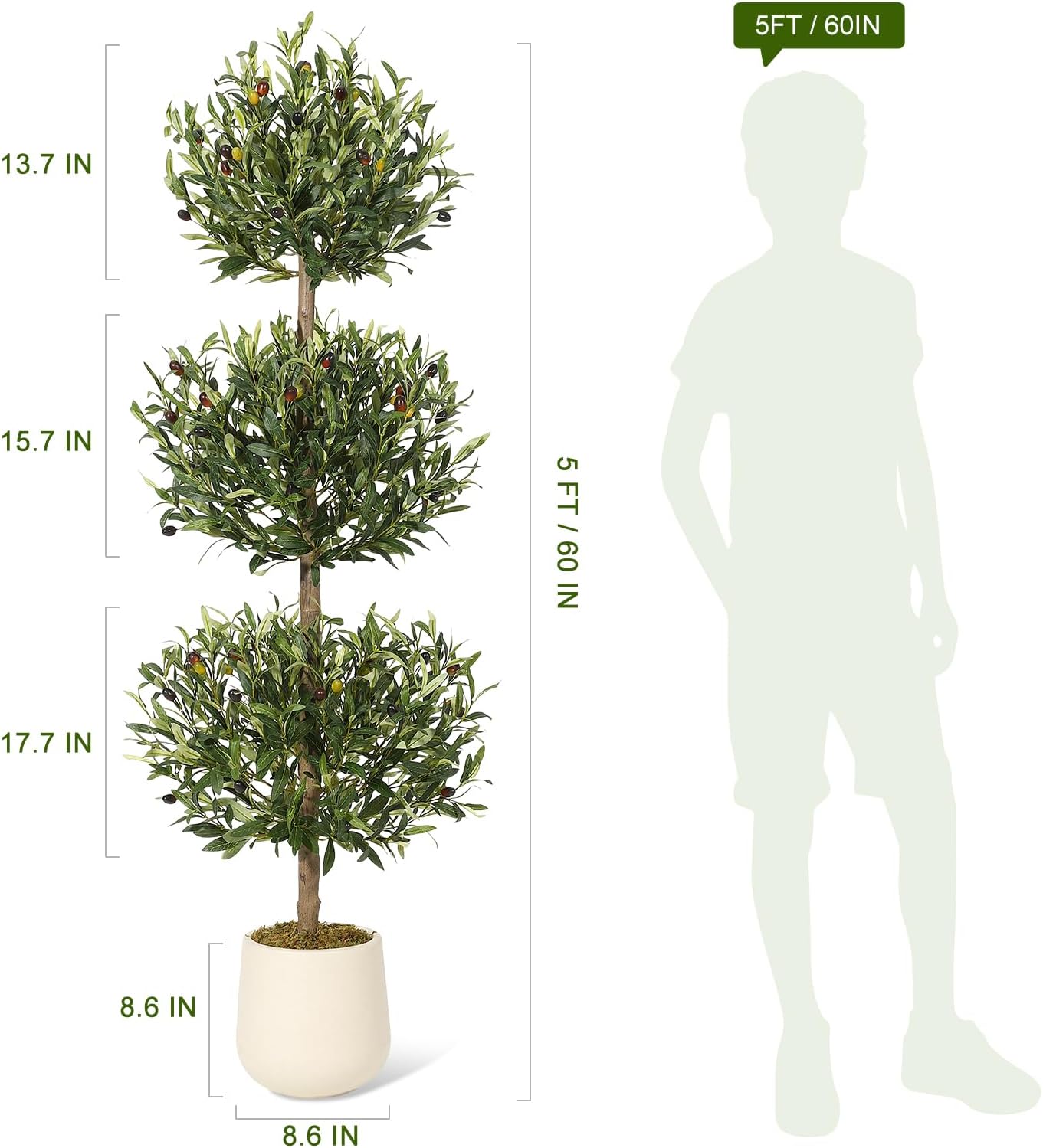 Garvee T118 Artificial-Plants-Trees - View #5