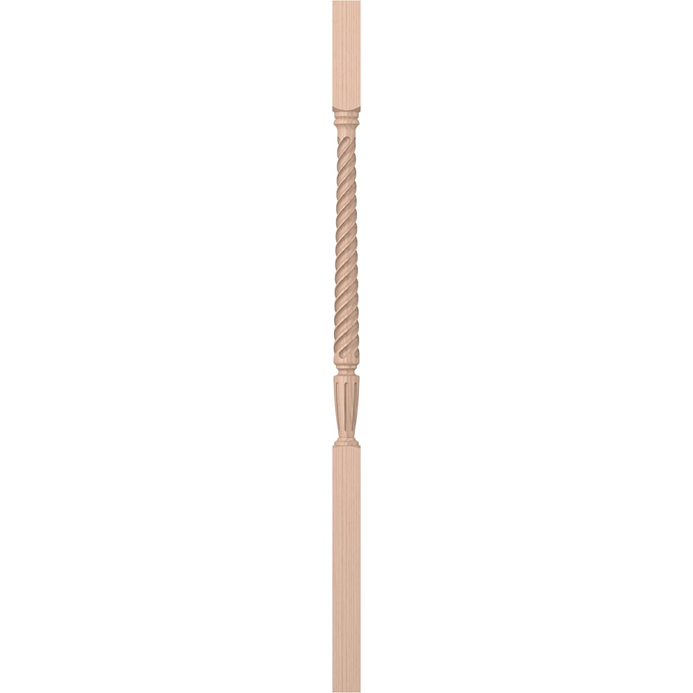 L.J. Smith Stair Systems LJT-2005-M 42 42-in x 1.75-in Unfinished Maple Square Top Stair Baluster