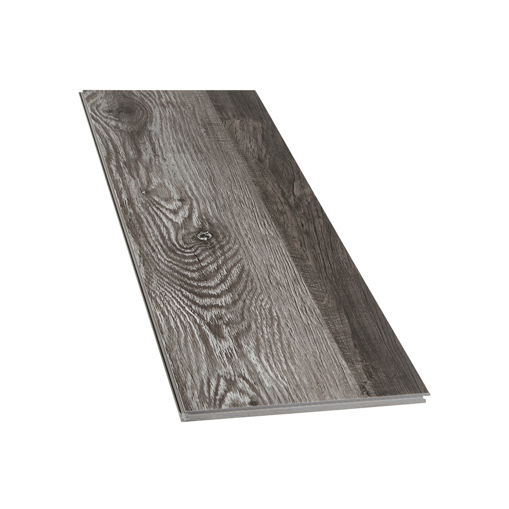 STAINMASTER Carbon 12-mil x 7-in W x 48-in L Waterproof Interlocking Luxury Vinyl  Plank Flooring in the Vinyl Plank department at