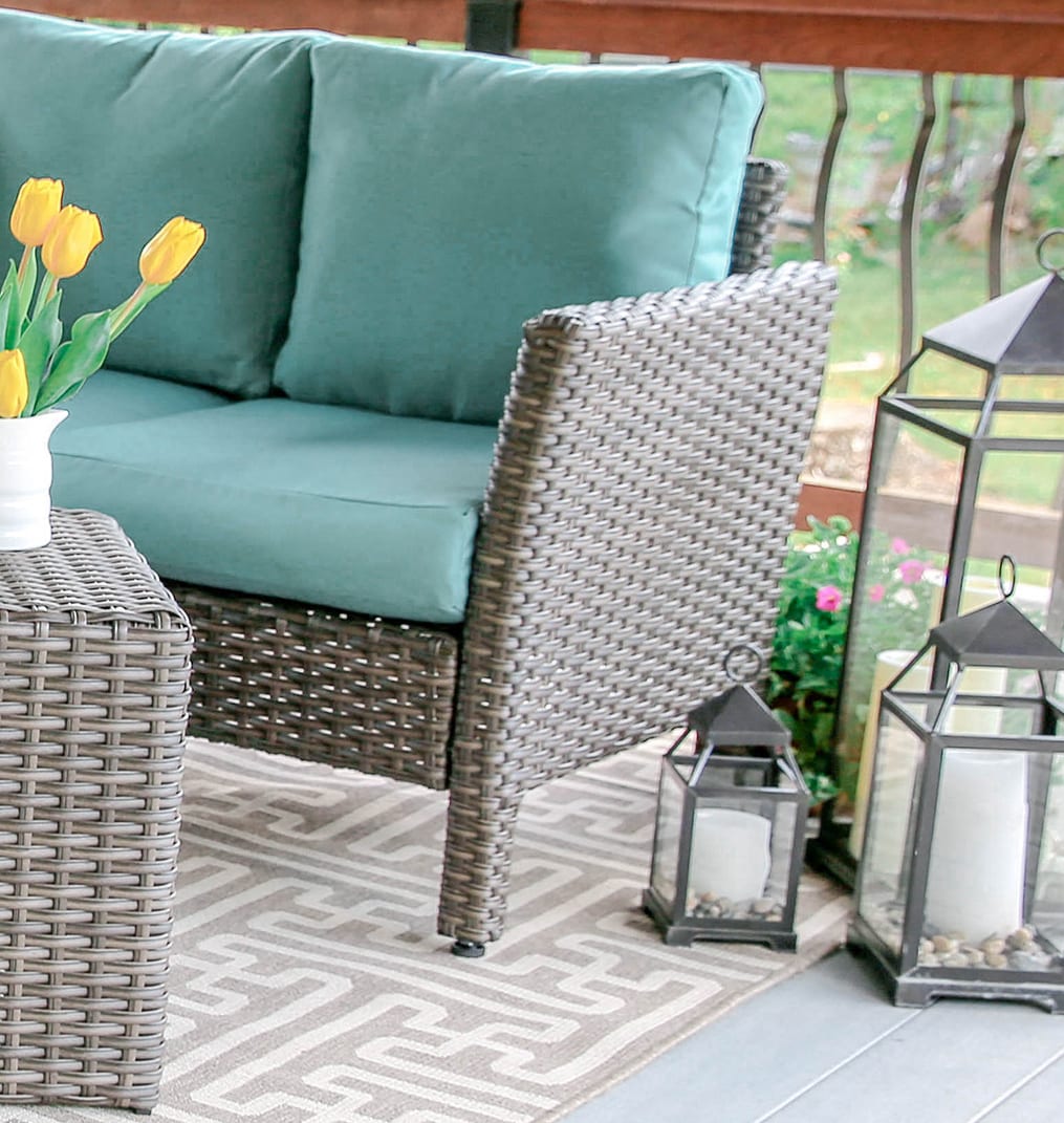 Leisure Made 768943-BLU Patio-Sofas-Daybeds - View #5