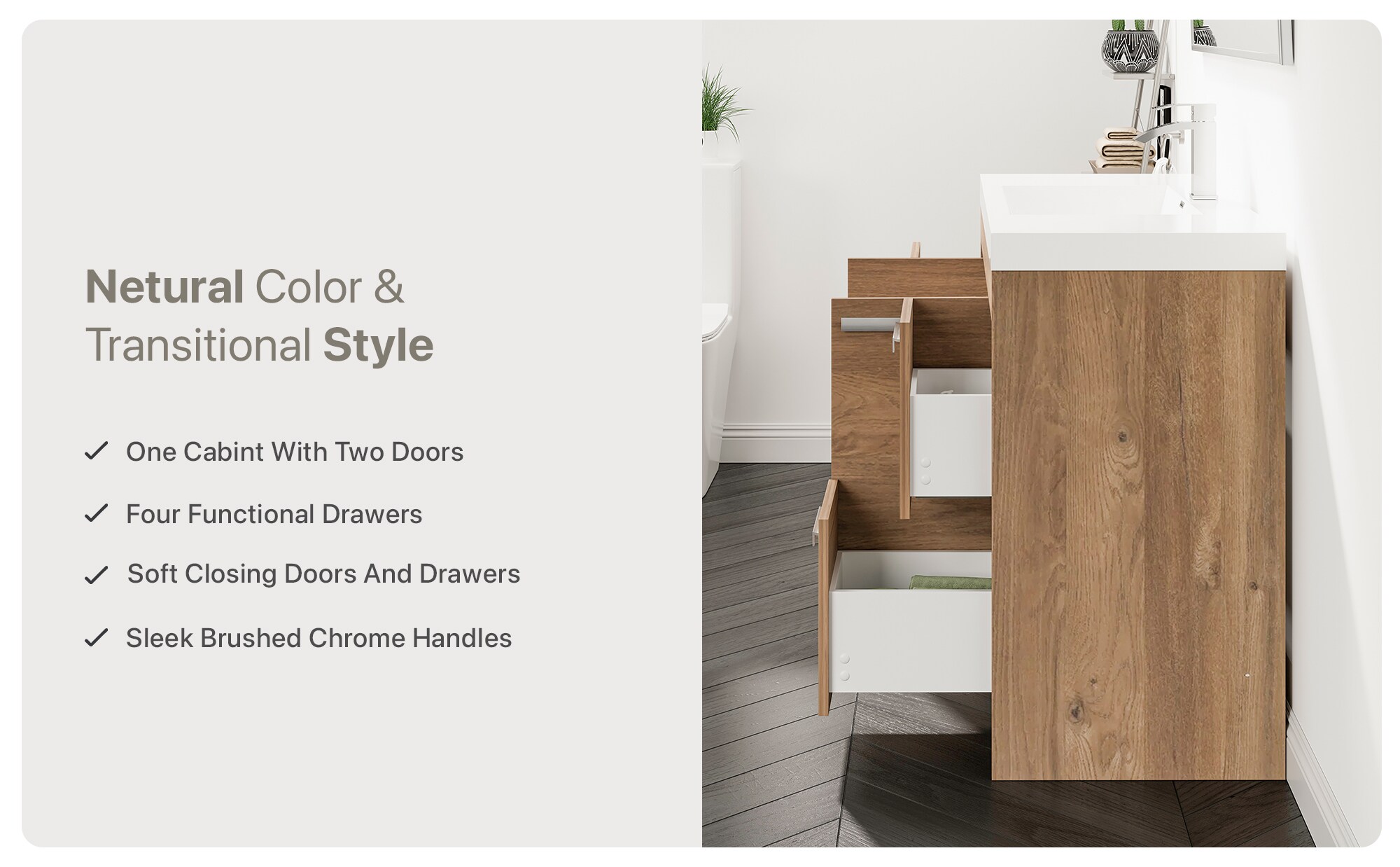 Eviva EVVN1200-8-48NOK Bath-Vanity-Combo - View #9