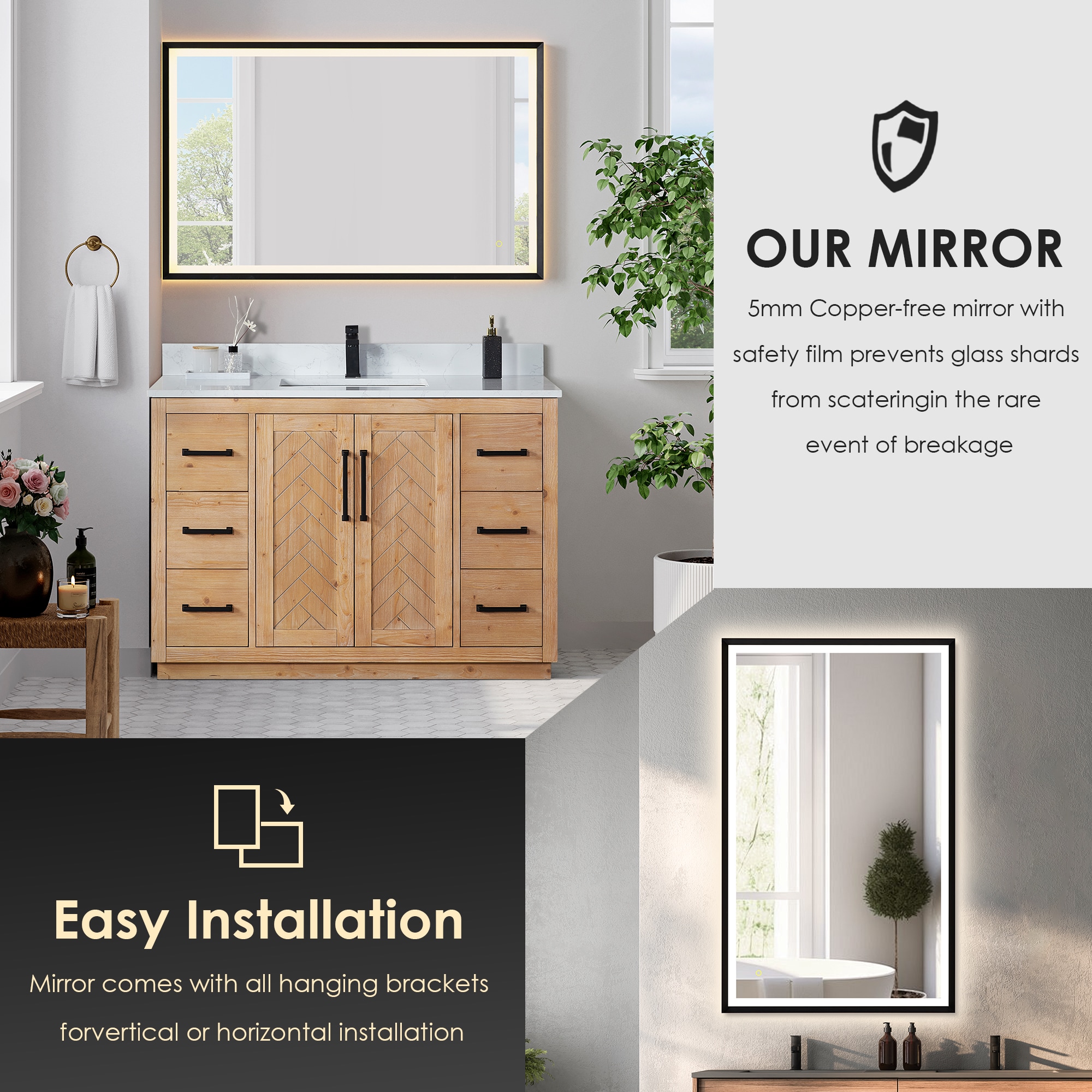 Altair 565048-LB-GW Bath-Vanity-Combo - View #6