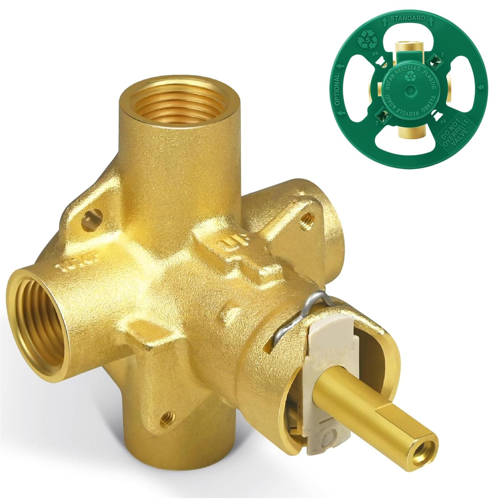 Numhew 1/2in Connection 1-Valve Brass Pressure Balancing Valve #NHBEN34109