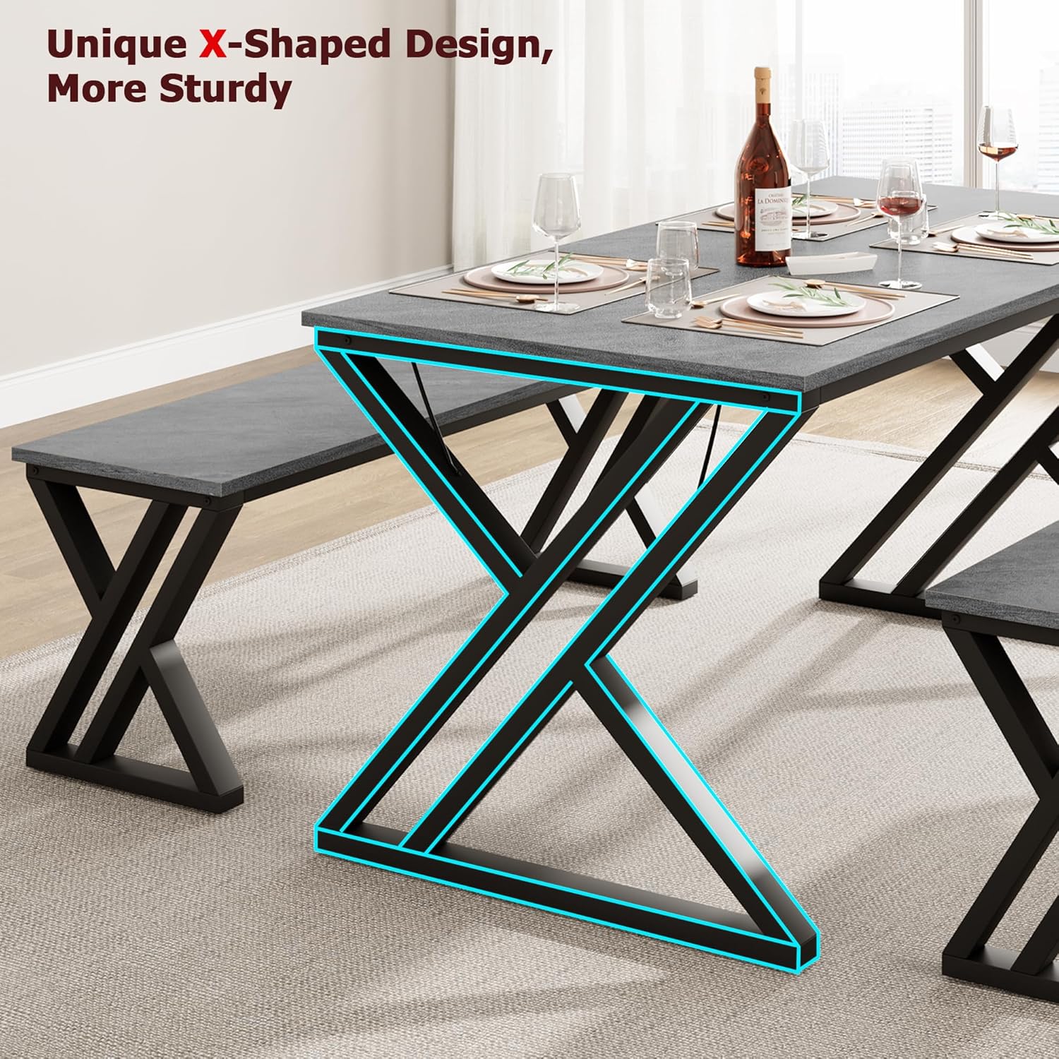 Qeetex DHZ-PHO-16DU3J57 Dining-Sets - View #5