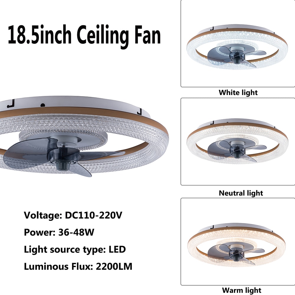Oukaning JZUCODK9NSHCX Ceiling-Fans - View #4