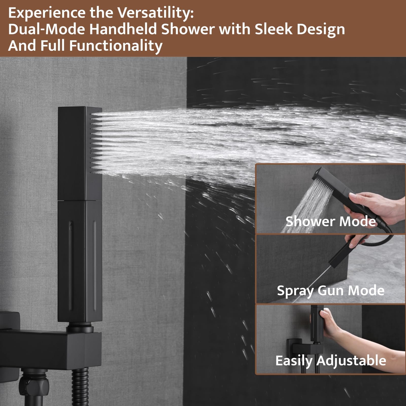 Afoxsos LAF0115S22 Showerhead-Bar-Panels - View #4