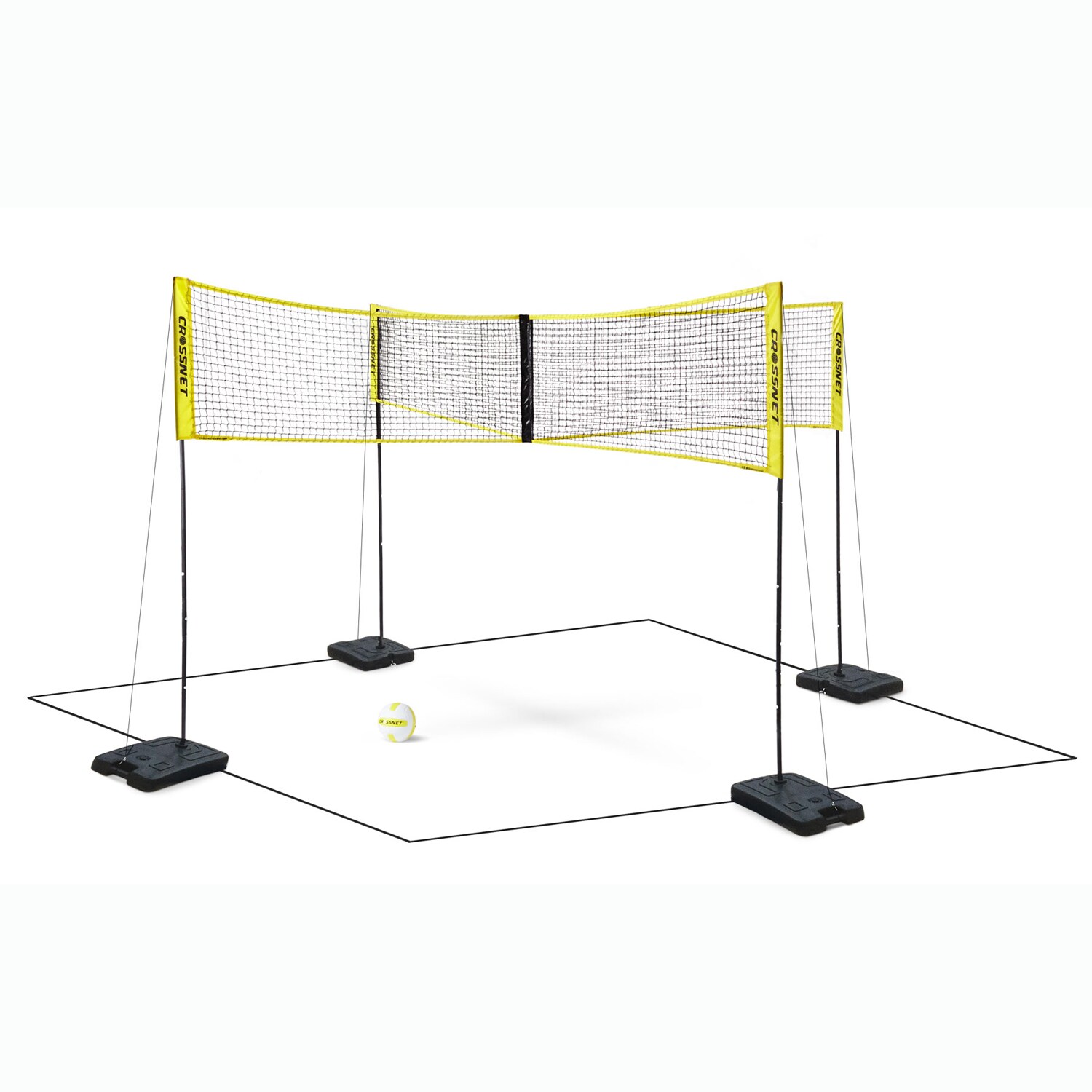 CROSSNET, Four Square Volleyball Net