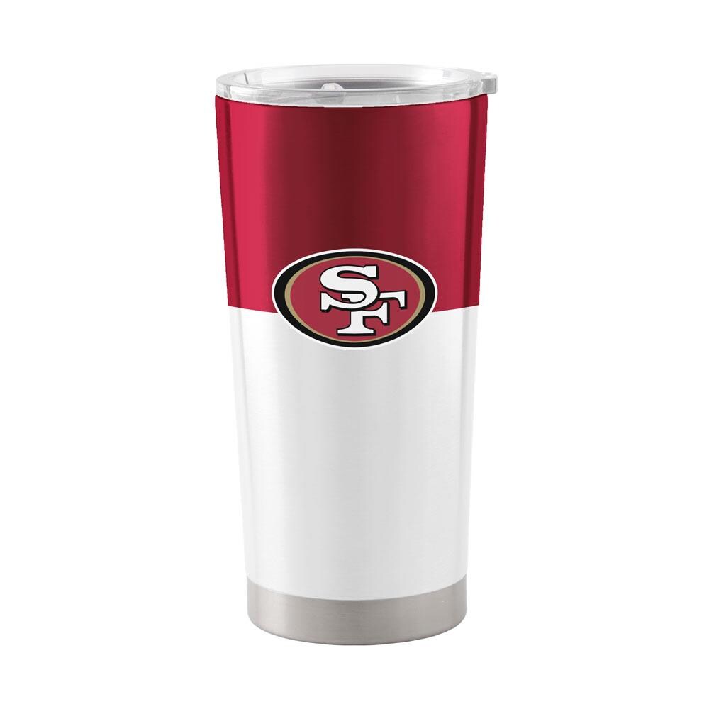 Logo Brands San Francisco 49ers 30-fl oz Stainless Steel Team Color Cup Set  of: 1 in the Drinkware department at