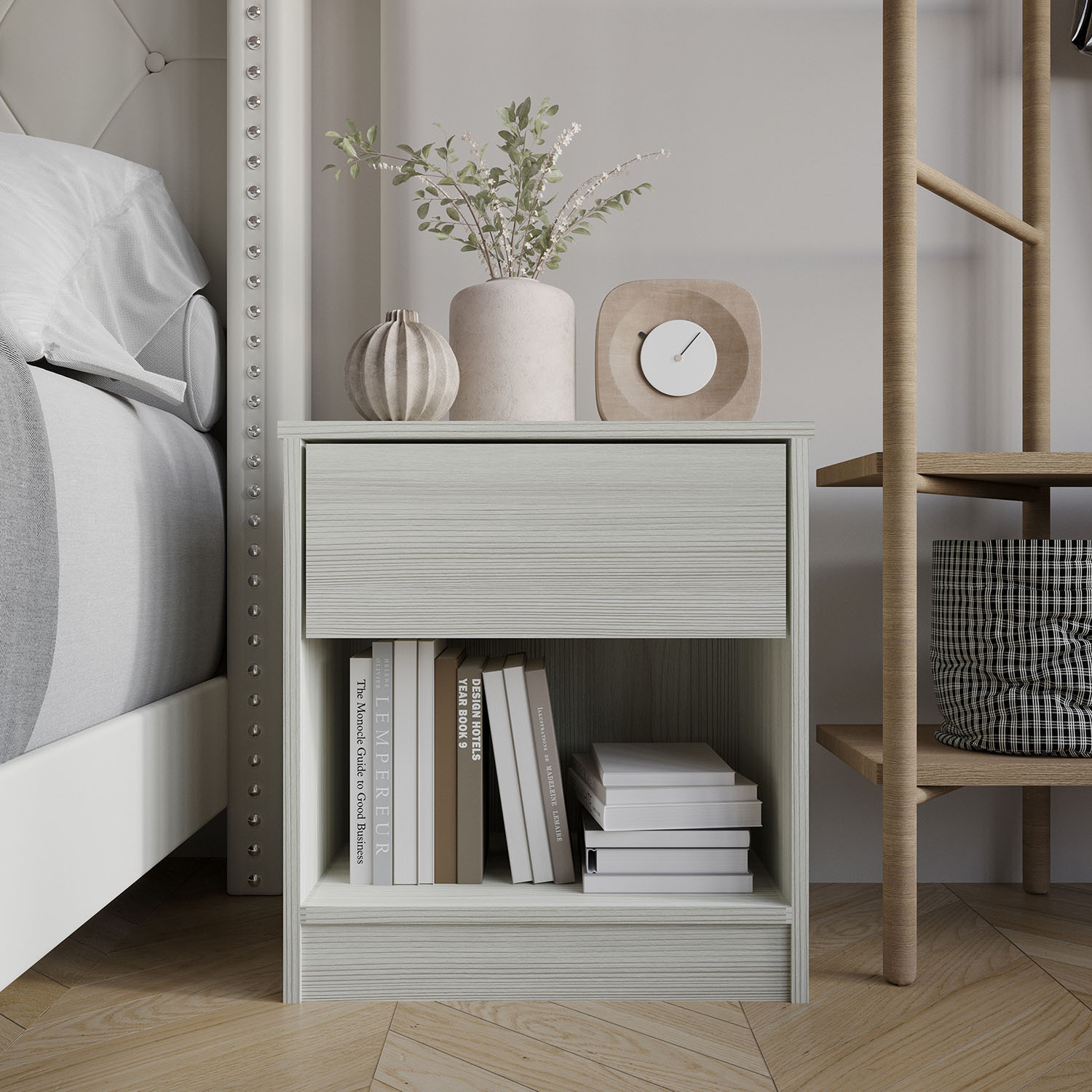 ChaletPosh C7032NS-LGY nightstands - View #2