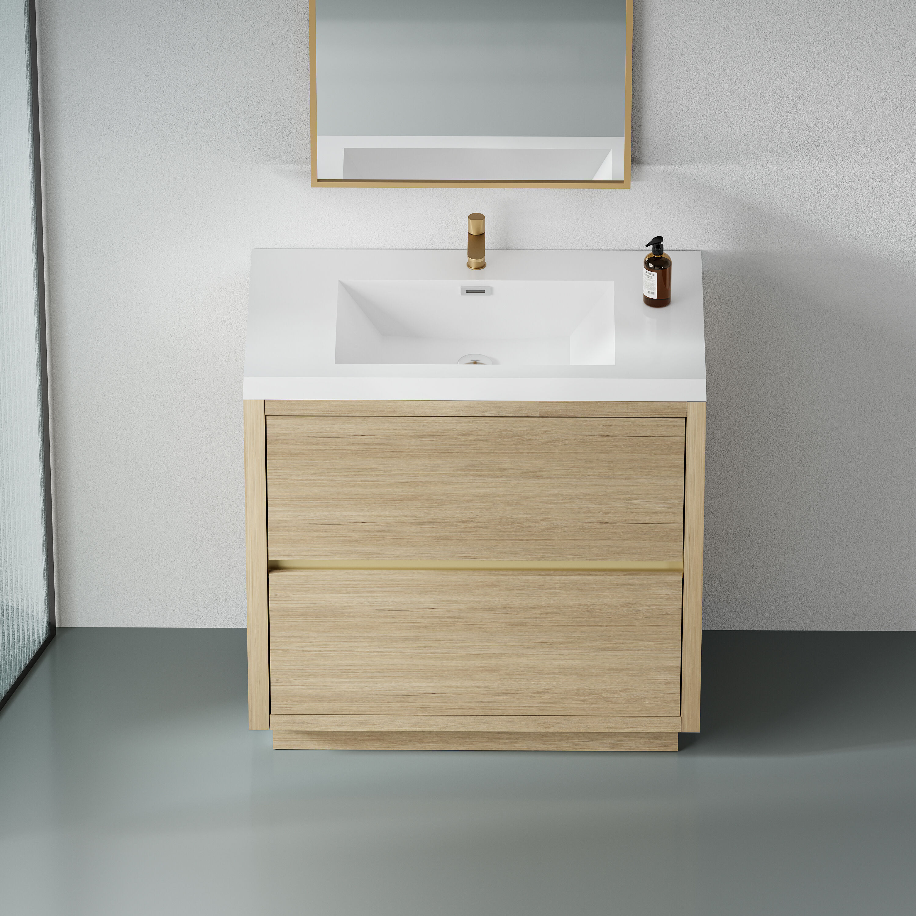 CASAINC WF-JMJ-BCB 1330 WH Bath-Vanity-Combo - View #7